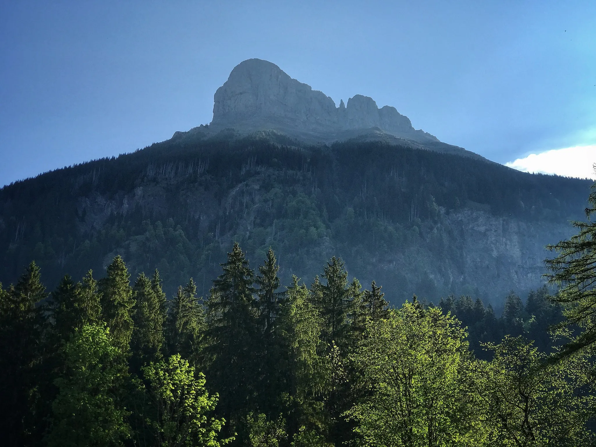 Photo showing: Schiebengütsch Südseite vom Kemmeribodenbad aus gesehen