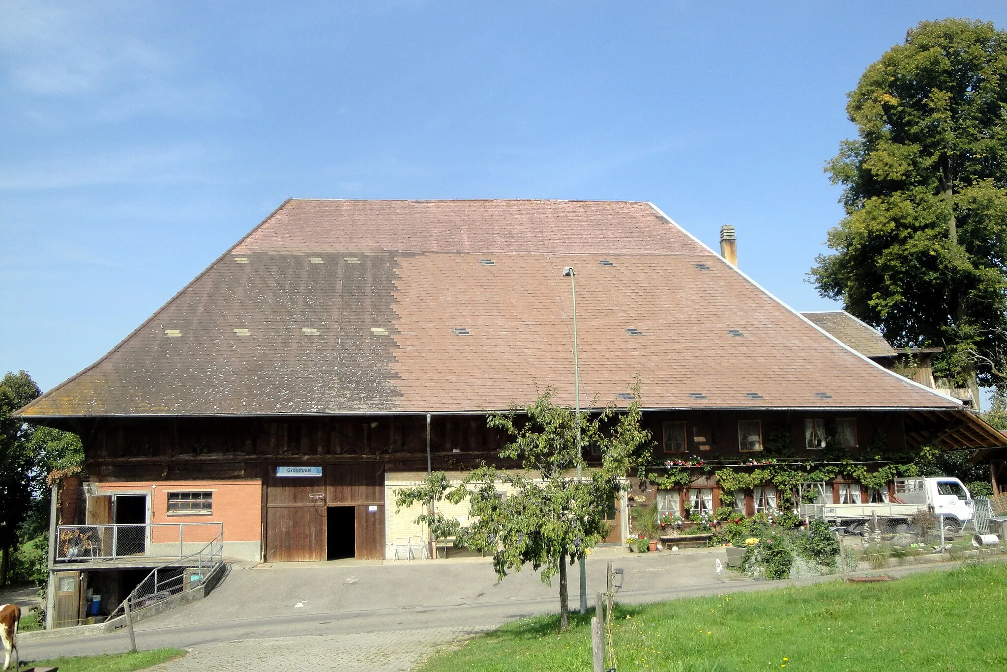 Photo showing: Köniz, Hölzernes Herrenhaus, Grossgschneit (Grossgschneitstrasse 30)