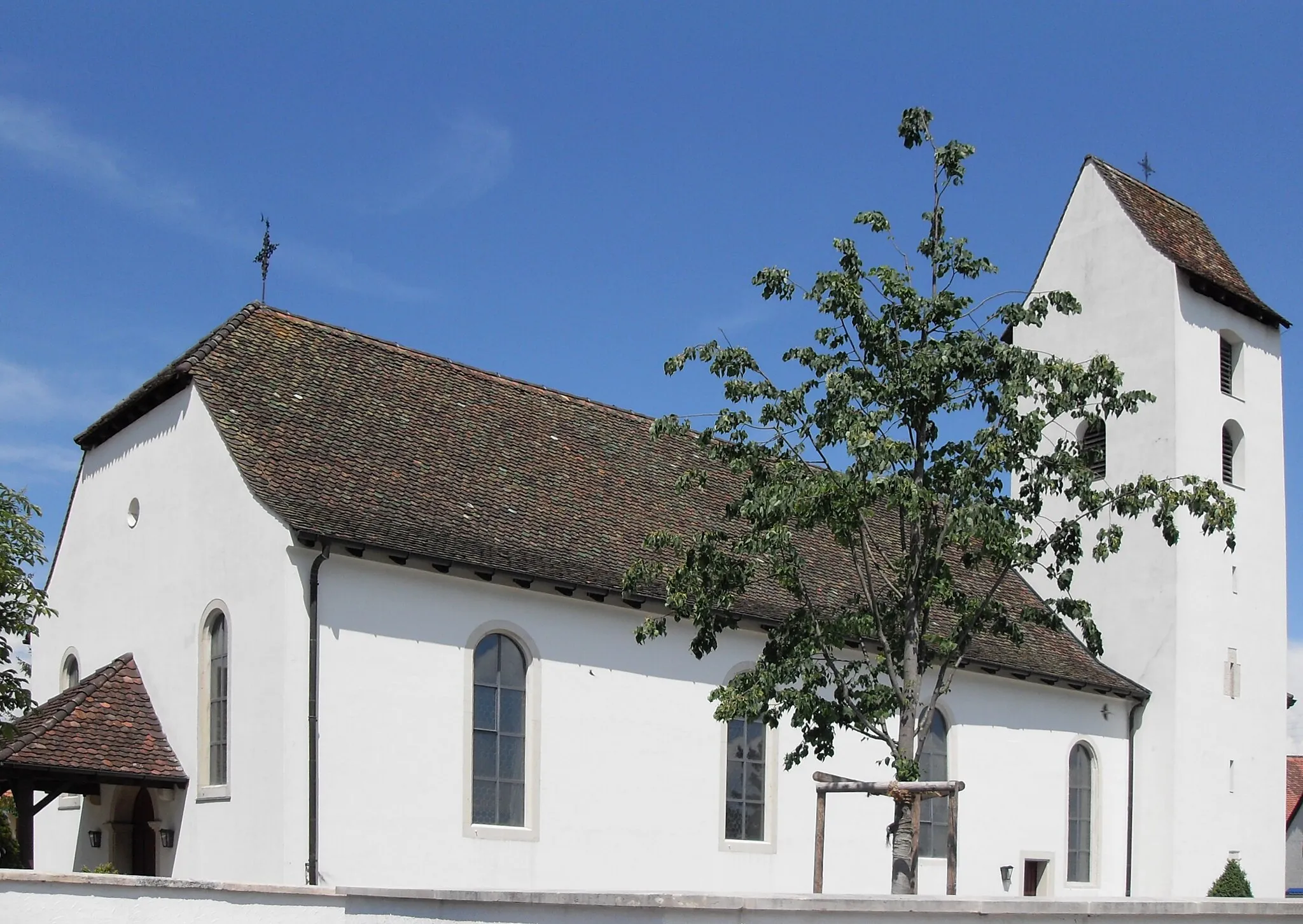 Photo showing: Pfarrkirche St. Pantaleon im gleichnamigen Teil der Gemeinde Nuglar-St. Pantaleon, Kanton Solothurn, Schweiz
