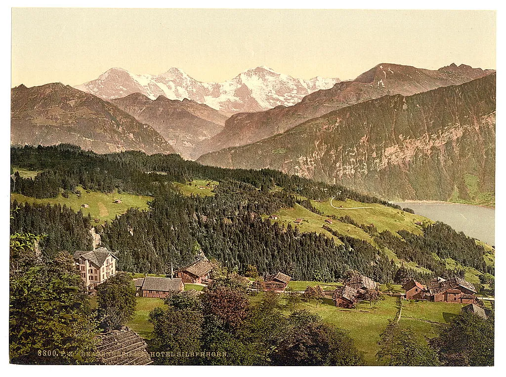 Photo showing: Forms part of: Views of Switzerland in the Photochrom print collection.; Title devised by Library staff.; Print no. "8800".