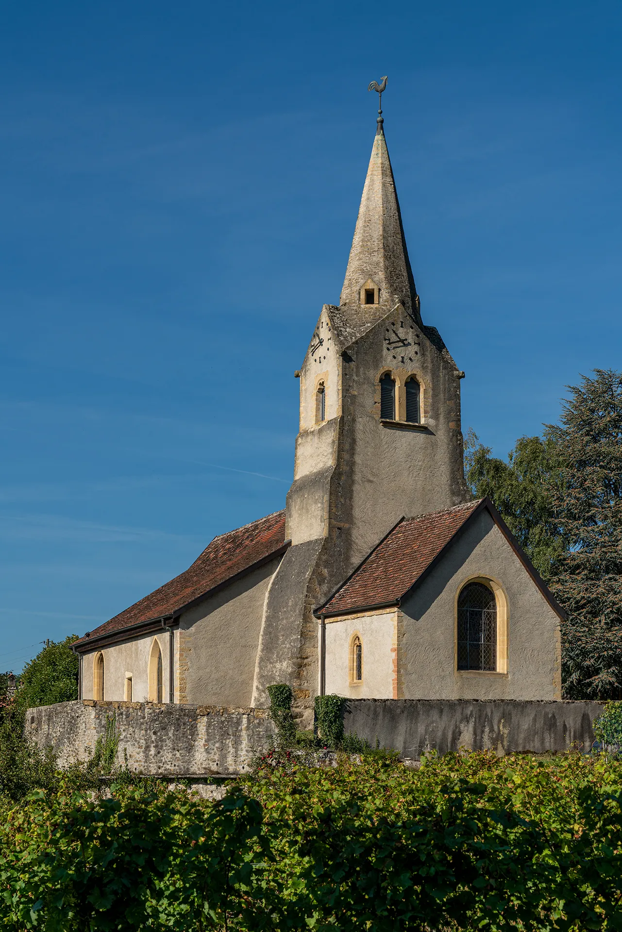 Photo showing: Kirche von Bonvillars (VS)