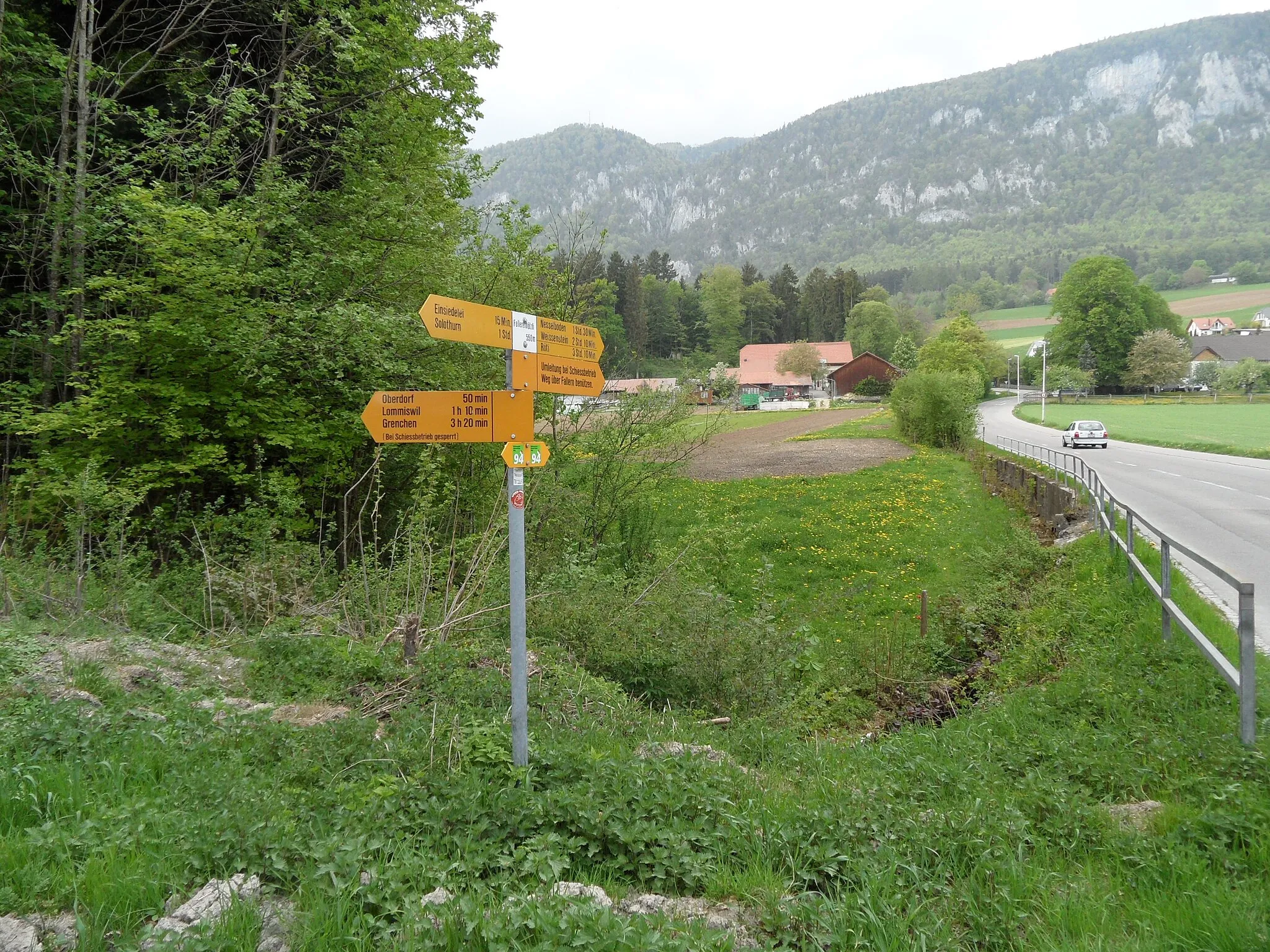 Photo showing: Fallerenhölzli, Rüttenen, Canton of Solothurn, Switzerland.