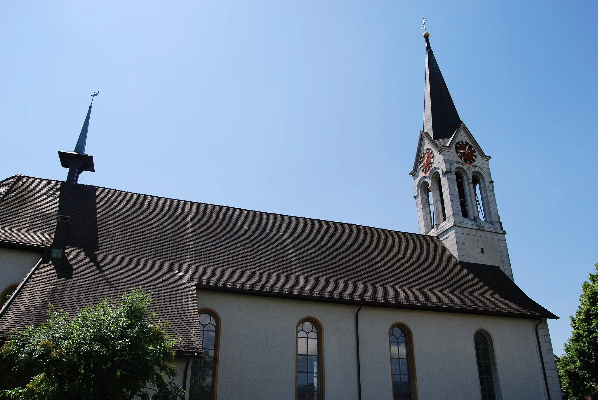 Photo showing: Church of Gretzenbach, canton of Solothurn, Switzerland