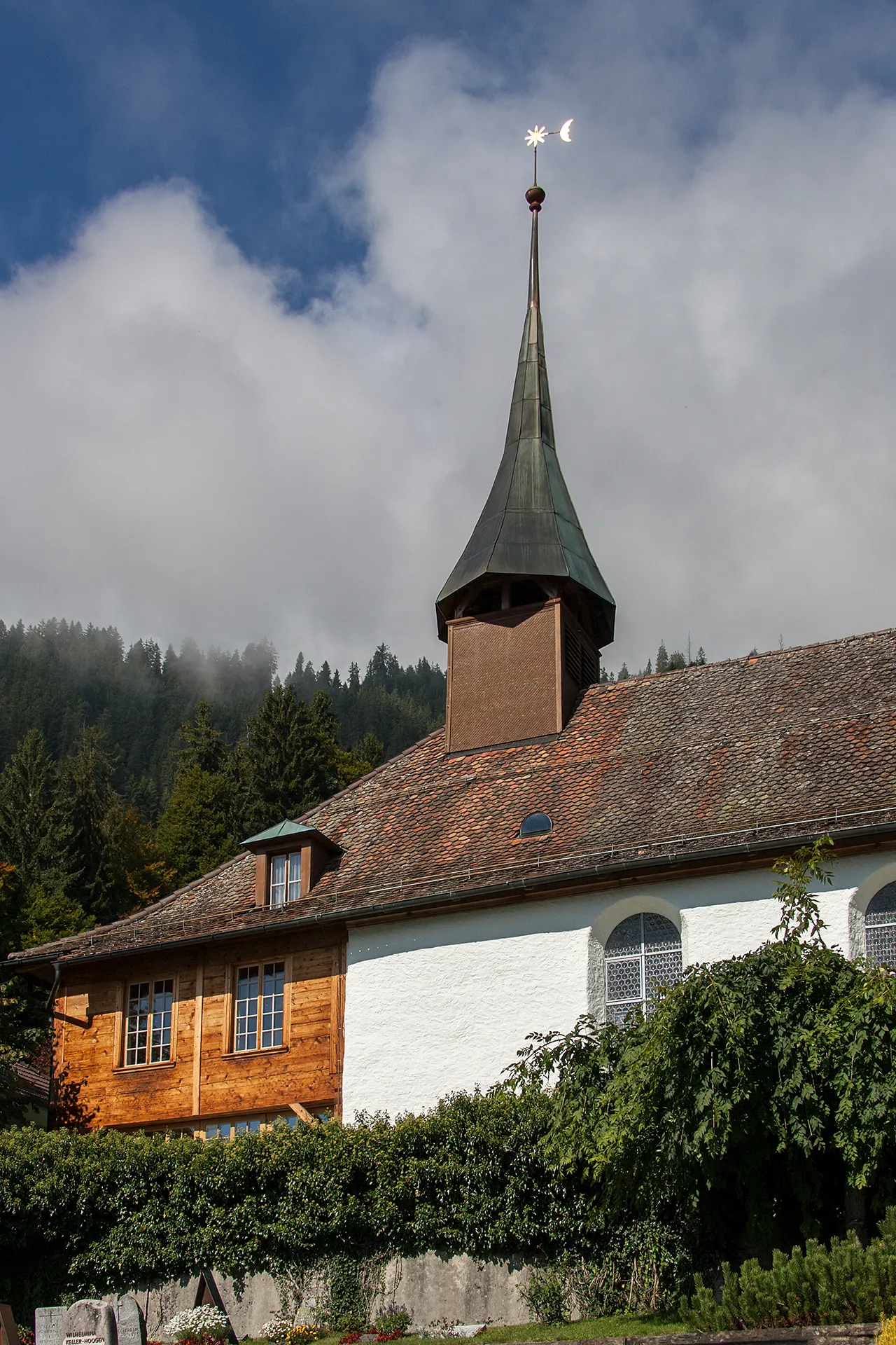 Photo showing: Reformierte Kirche in Beatenberg