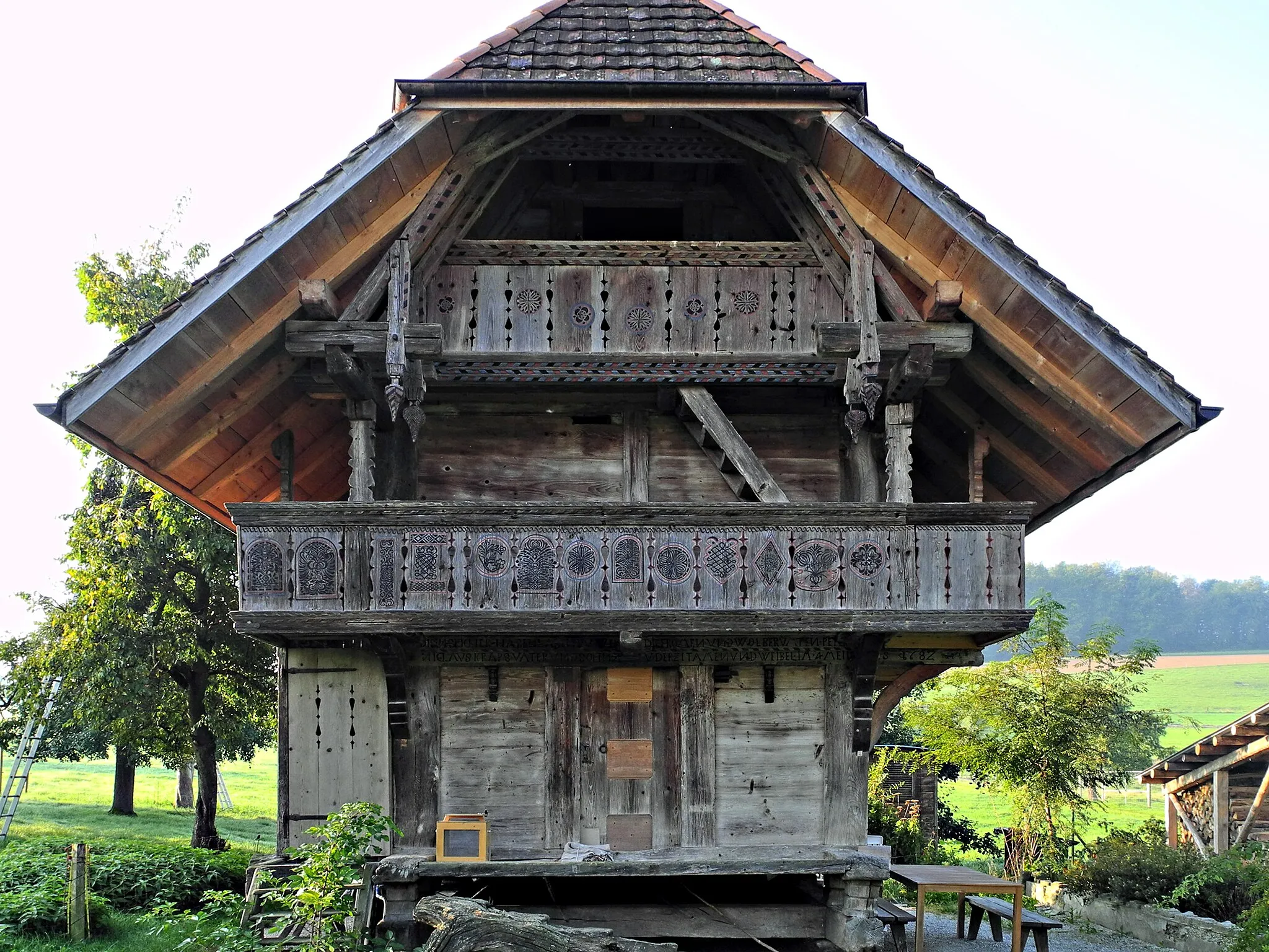 Photo showing: Mühledorf, alter Speicher