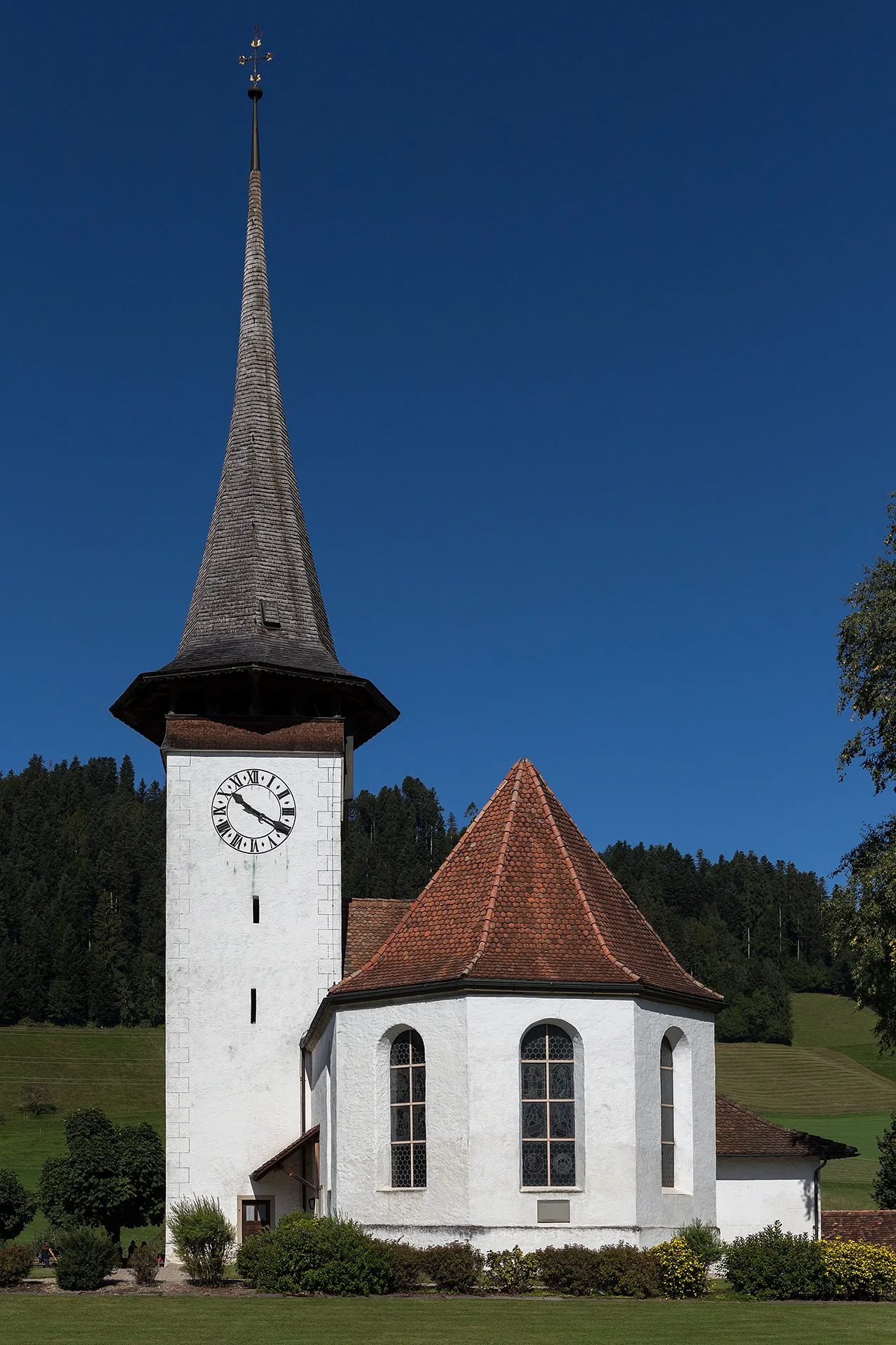 Photo showing: Reformierte Kirche in Lauperswil (BE)