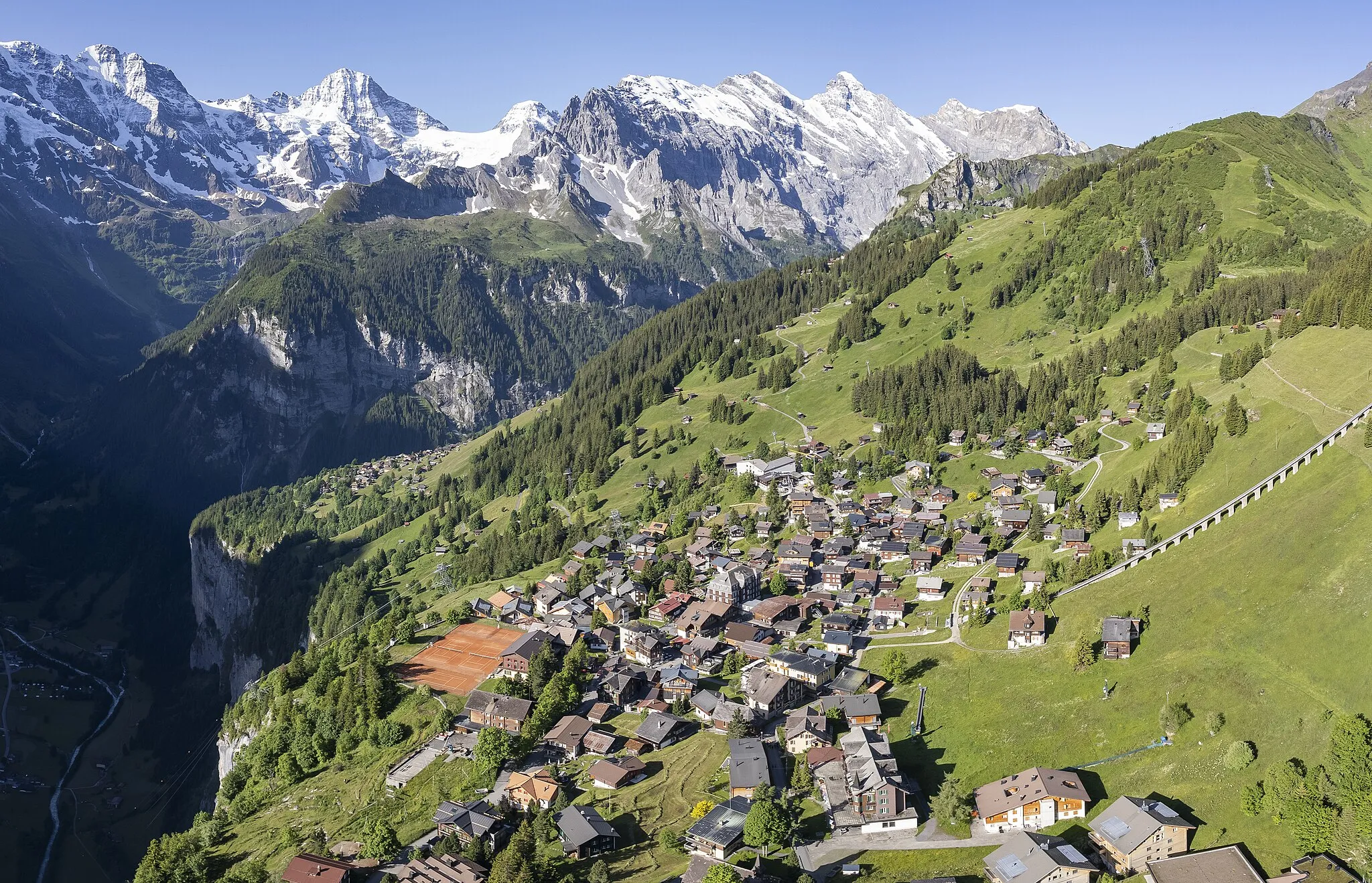 Photo showing: Mürren