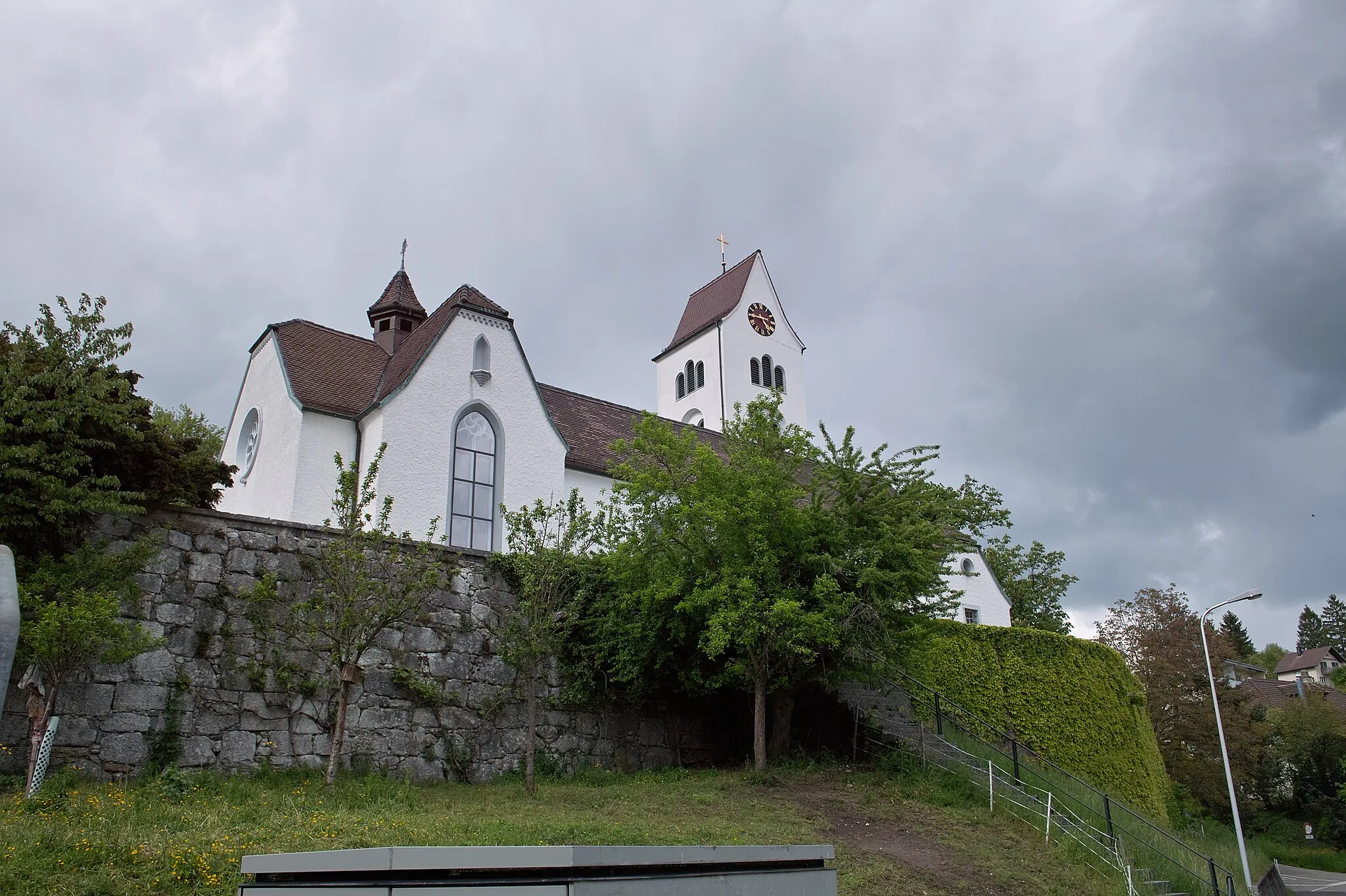 Photo showing: Church of Flumenthal, canton of Solothurn, Switzerland.