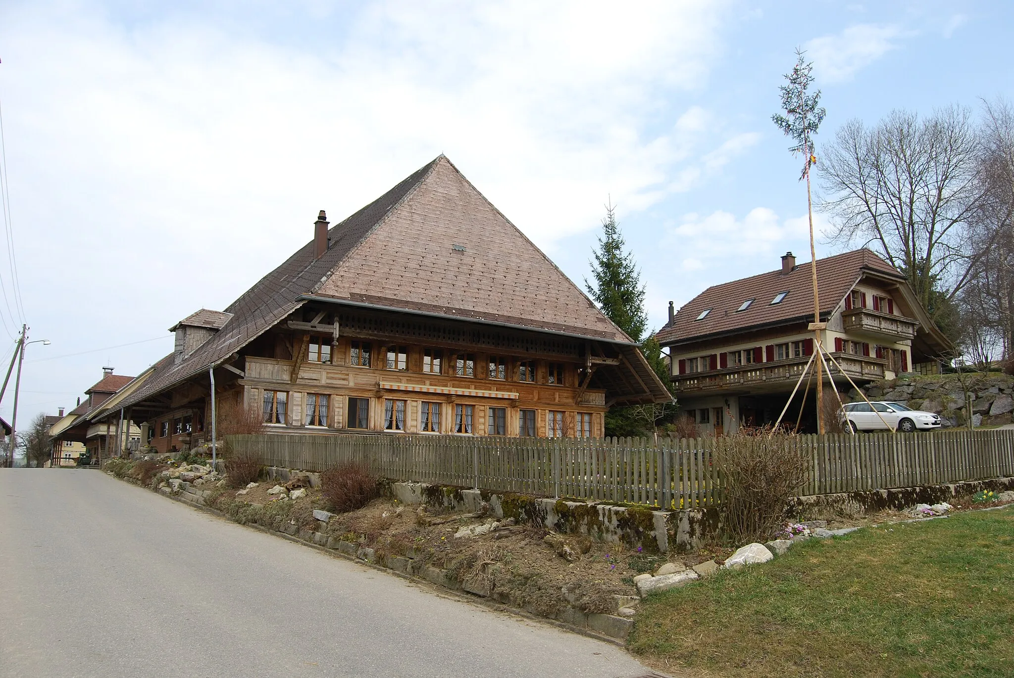 Photo showing: Aerbolligen, municipality of Auswil, canton of Bern, Switzerland