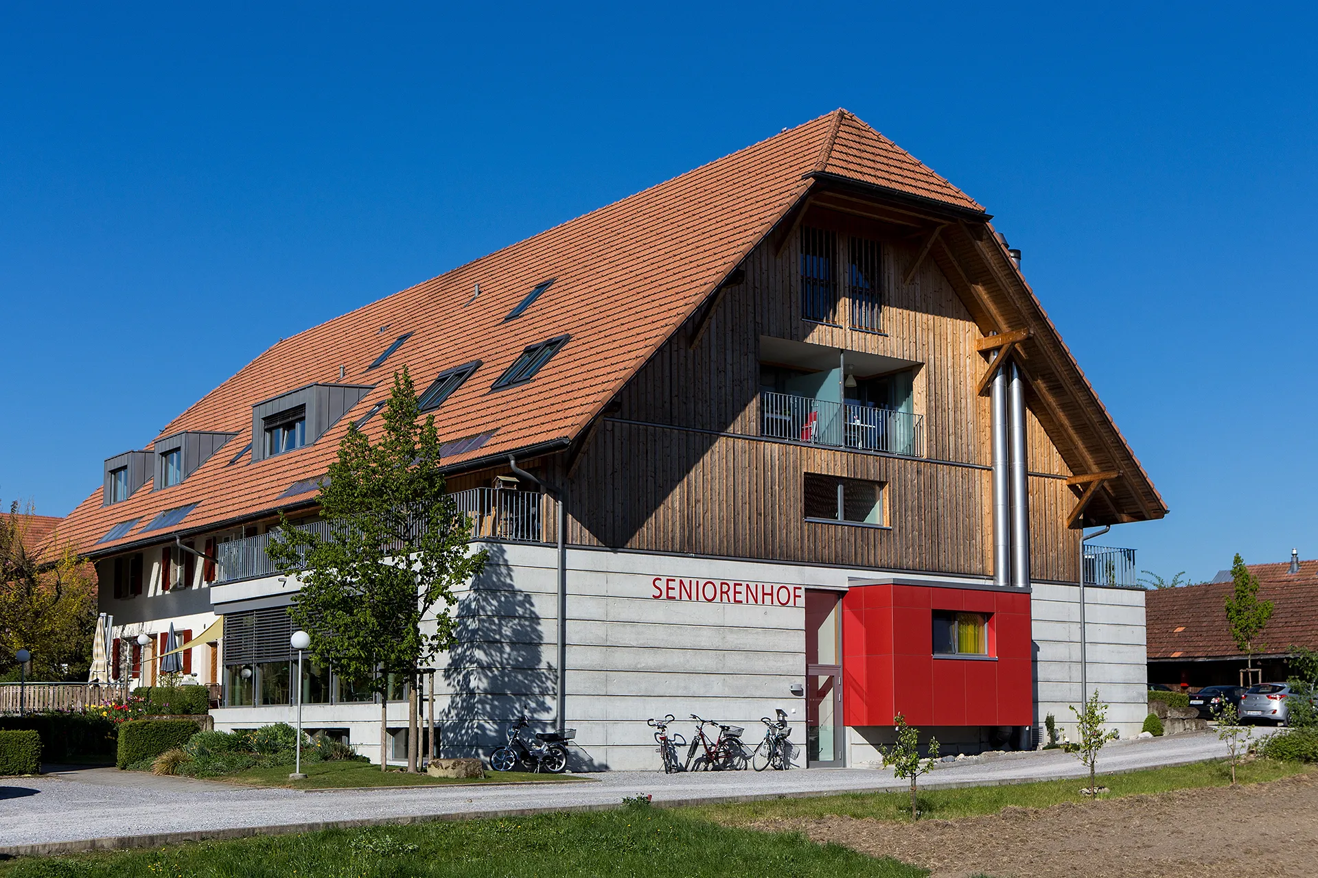 Photo showing: Privates Alterszentrum Seniorenhof in Iffwil (BE)