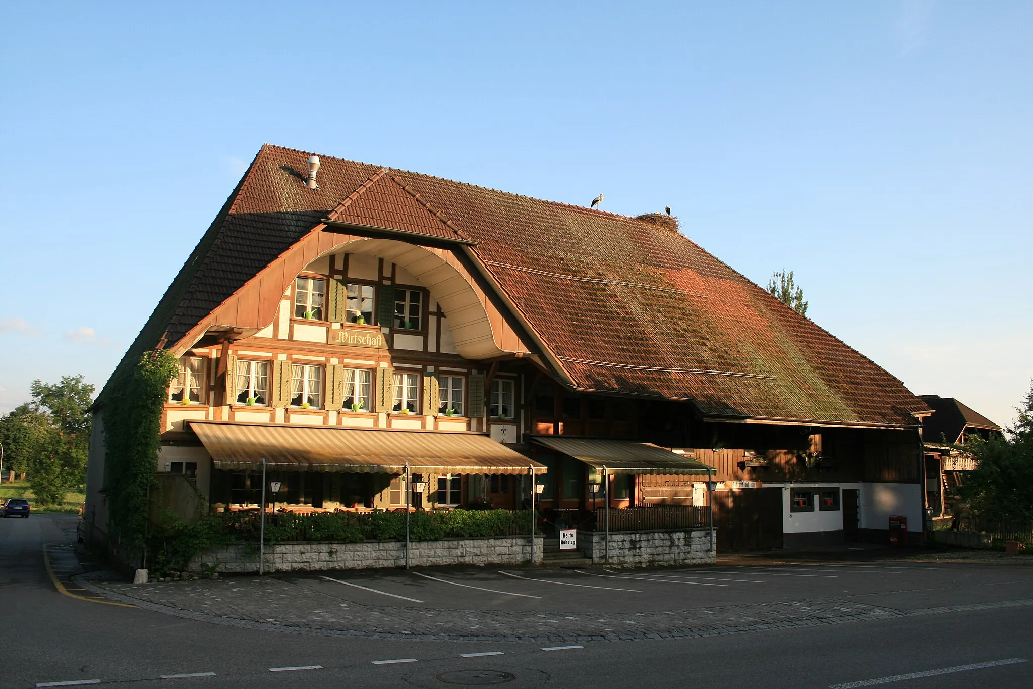 Photo showing: Gasthof Traube, Grossaffoltern