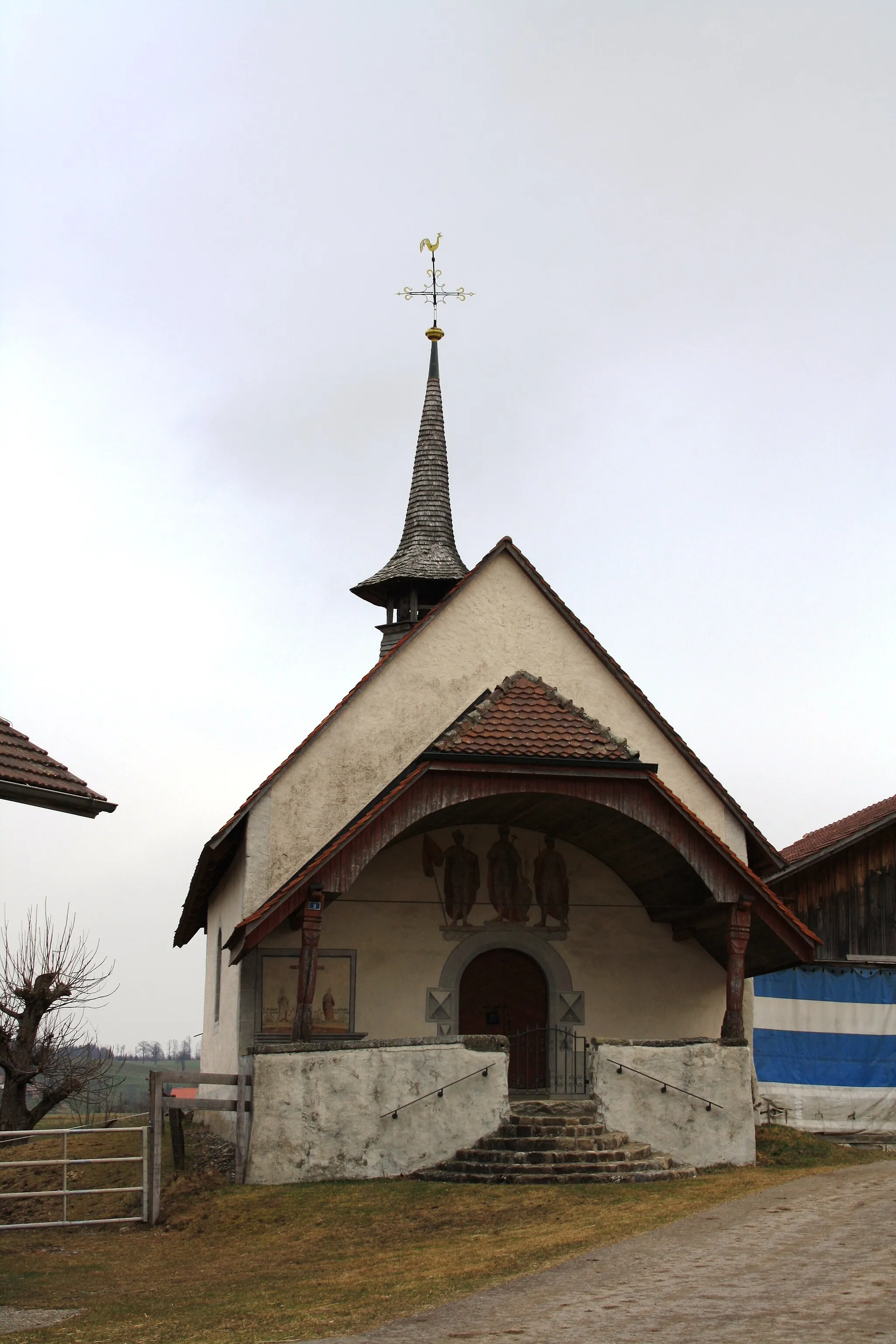 Photo showing: St. Ursuskapelle, St. Ursen, Kanton Freiburg, Schweiz