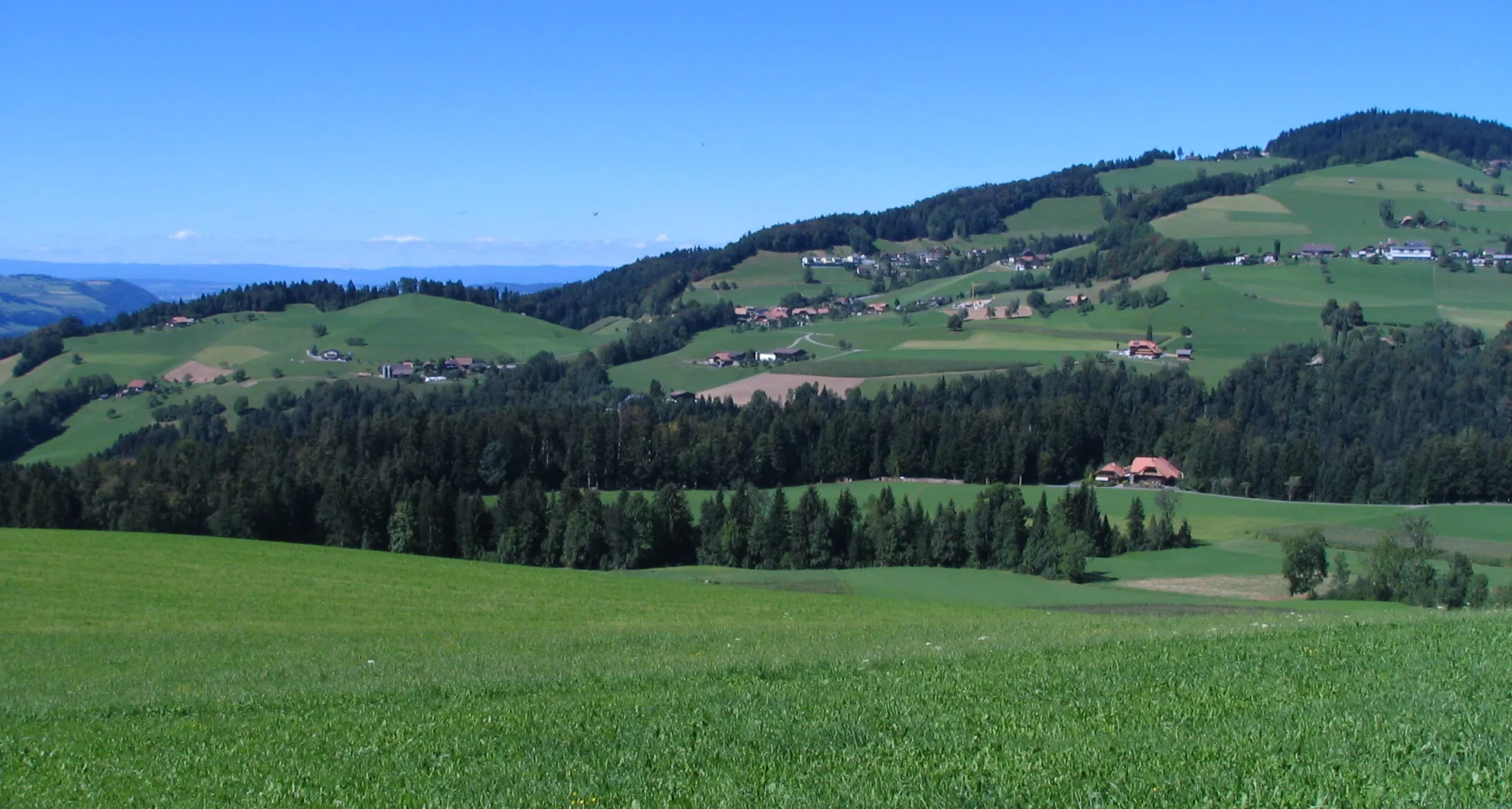 Photo showing: Bleiken bei Oberdiessbach, Village in the Canton of Berne, Switzerland