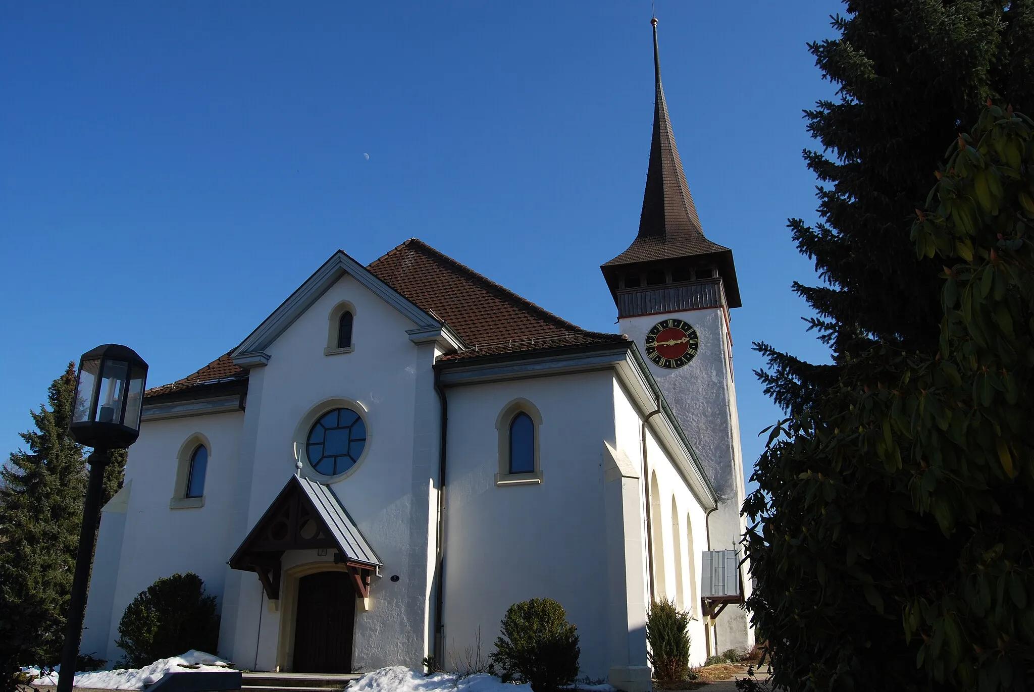 Photo showing: Protestant Church of Eriswil, canton of Bern, Switzerland