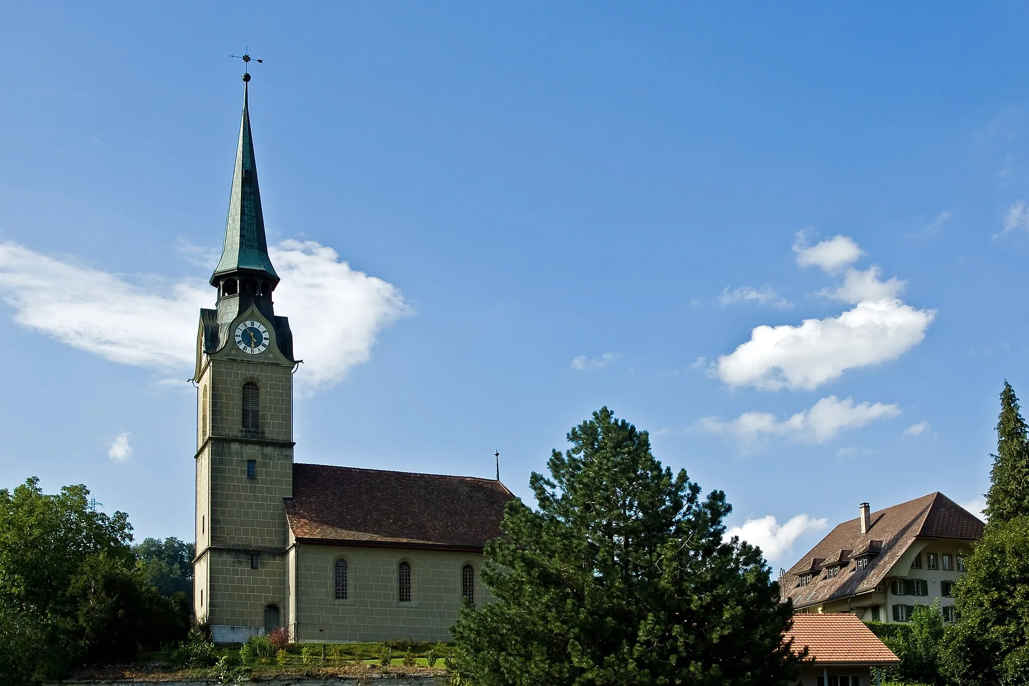 Photo showing: Reformierte Kirche in Heimiswil Kt. Bern, erbaut 1703