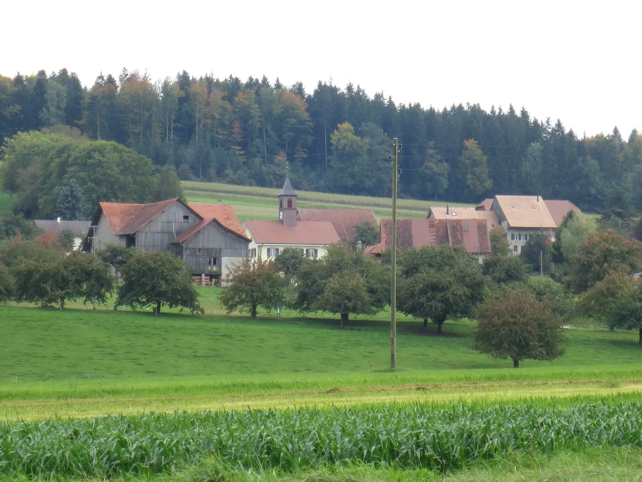 Photo showing: Villars-Bramard, Valbroye, Canton of Vaud, Switzerland