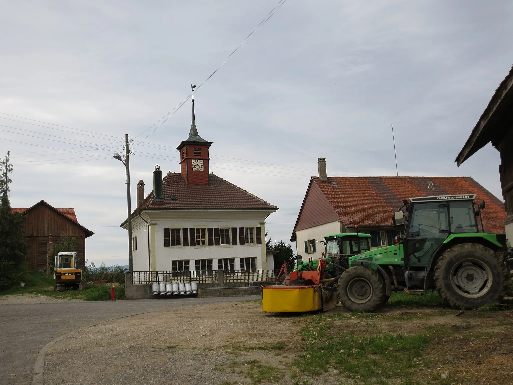 Photo showing: Cerniaz College, Valbroye, Canton of Vaud, Switzerland