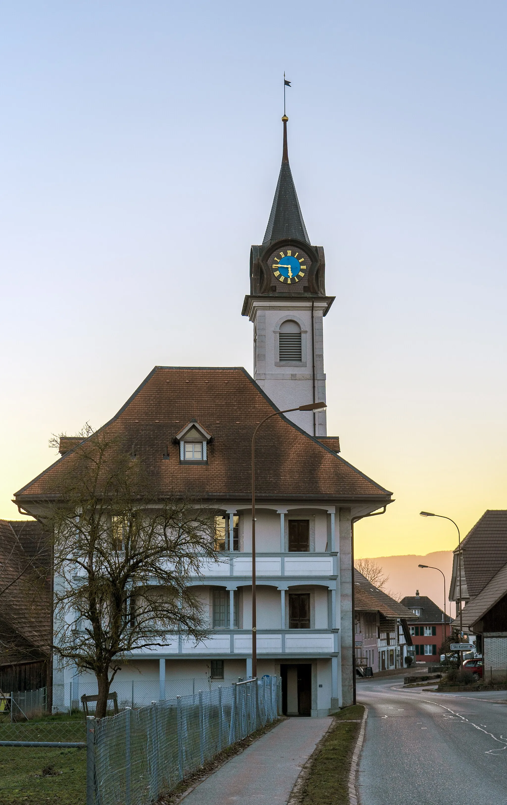 Photo showing: Dorfmuseum Turm Leuzigen
