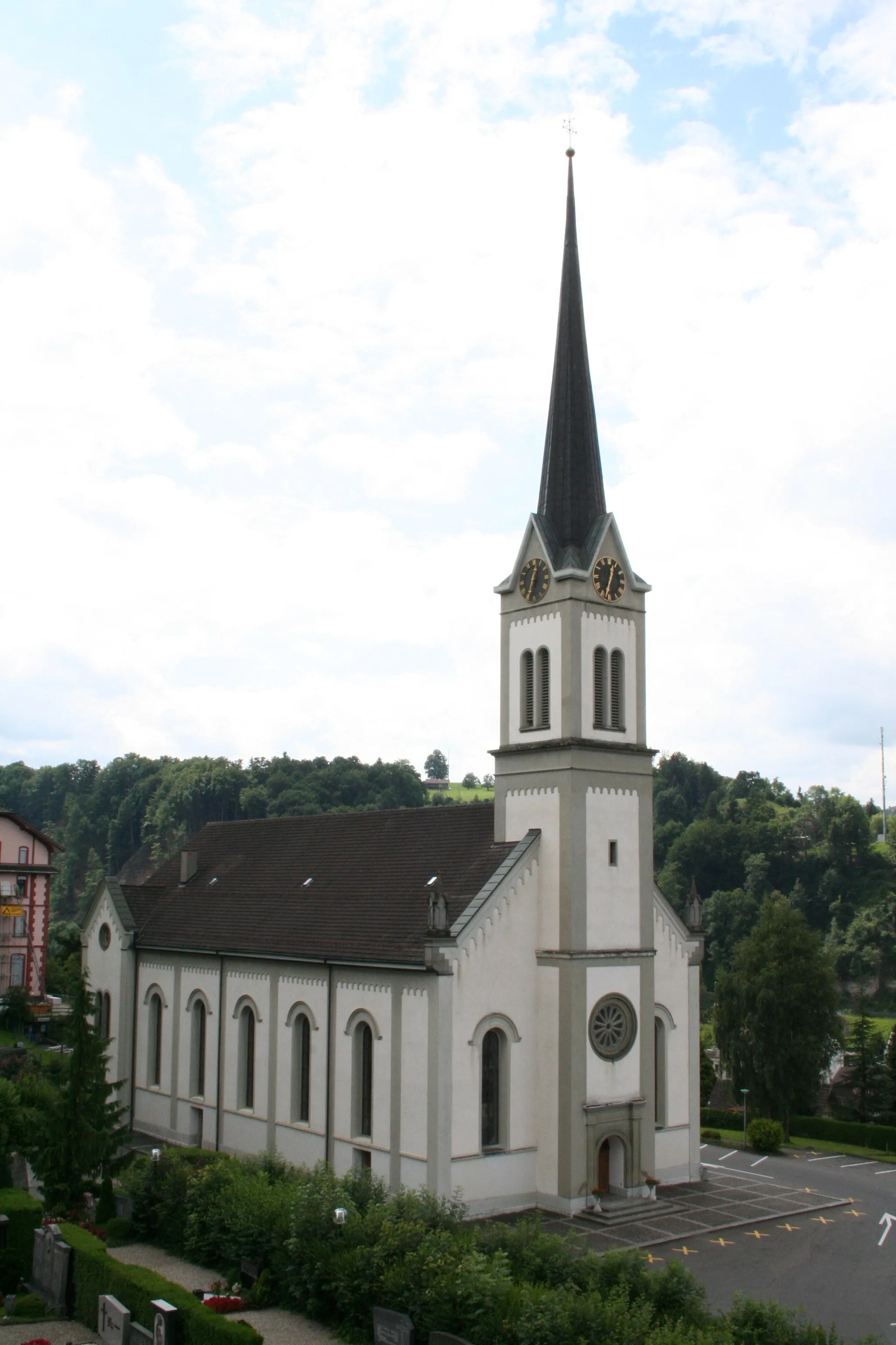 Photo showing: Katholische Kirche Wolhusen