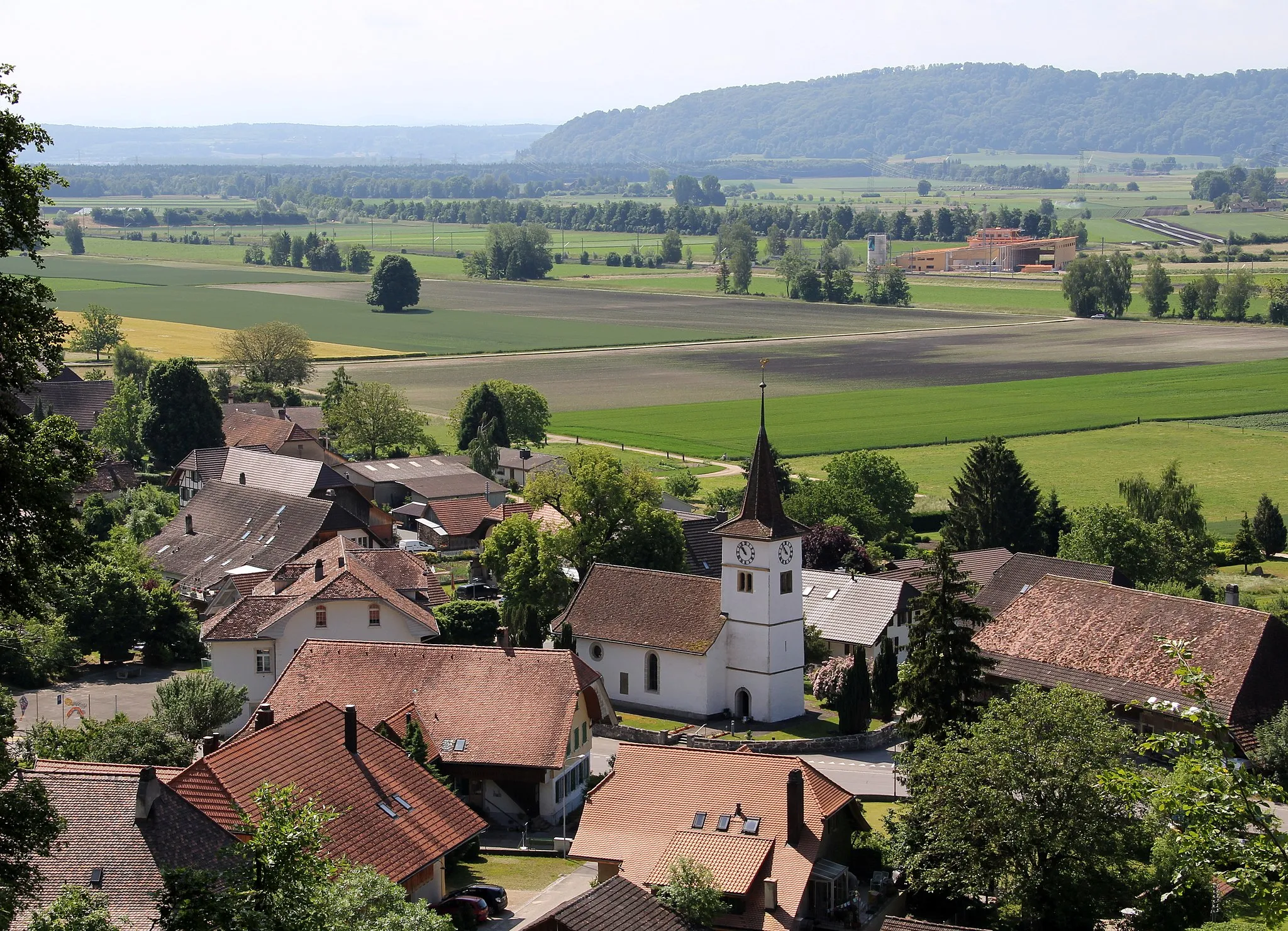 Photo showing: Frühmittelalterliche Kirche, Patrozinium St. Martin