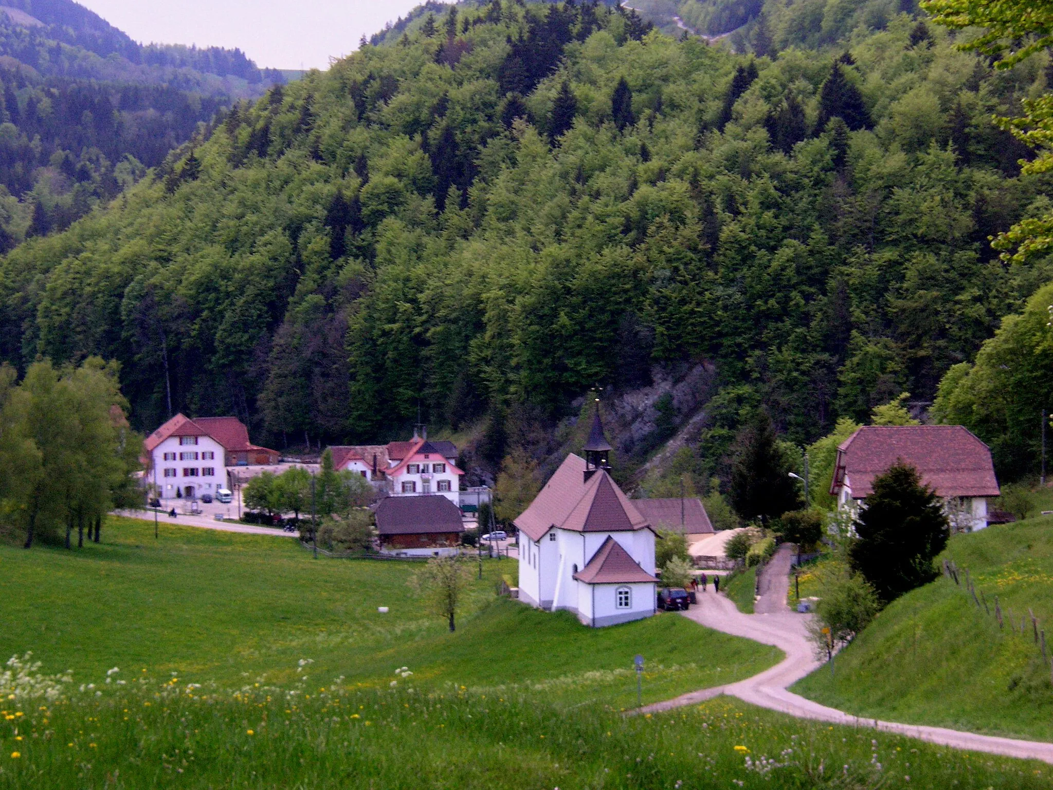 Photo showing: Gaensbrunnen Solothurn im Tal
