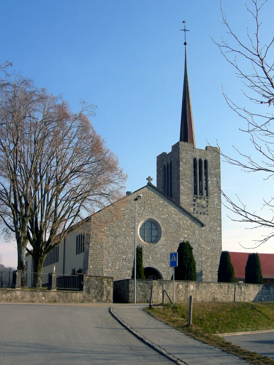 Photo showing: Mézières, église paroissiale