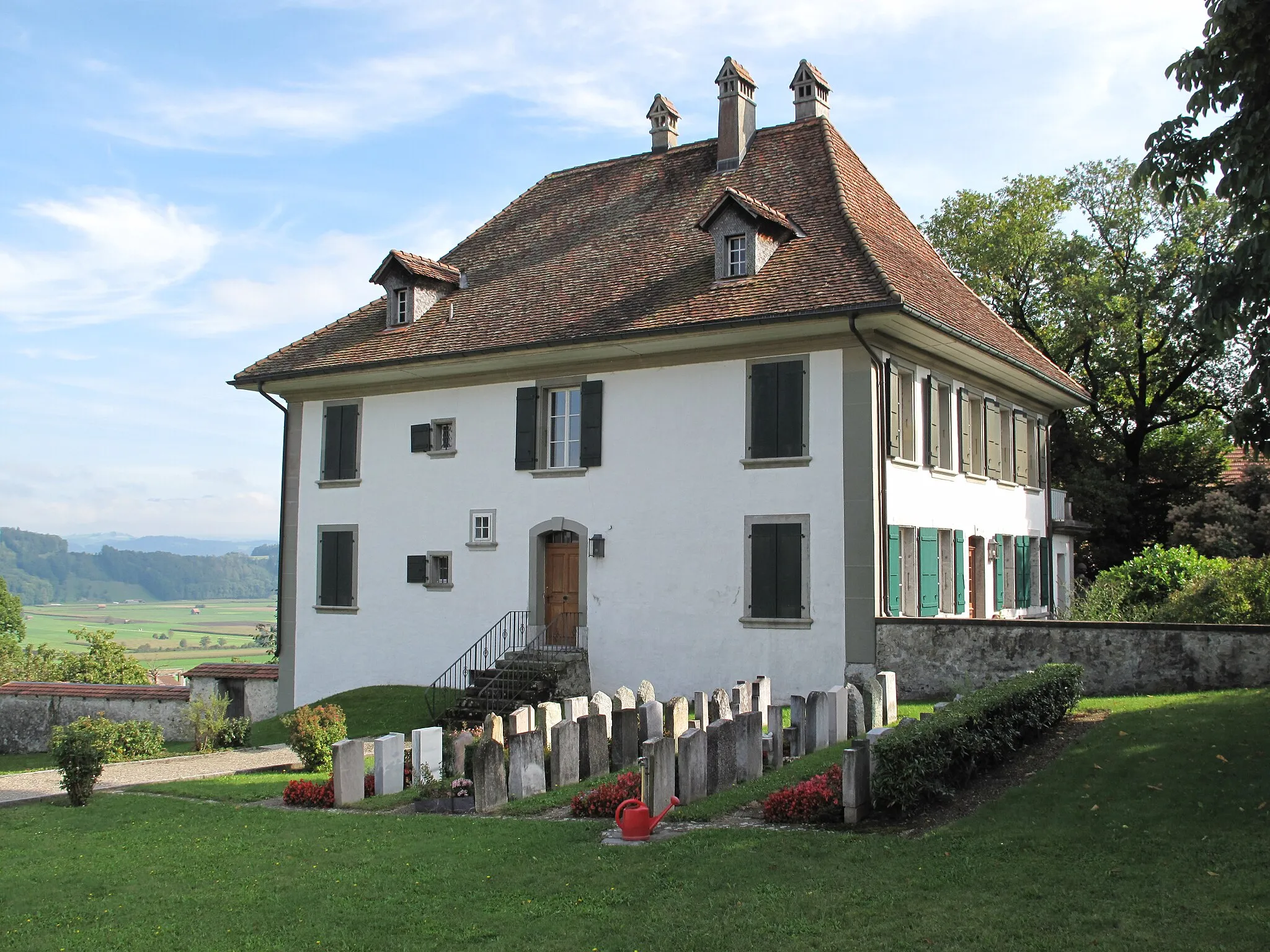 Photo showing: Thurnen, Pfarrhaus