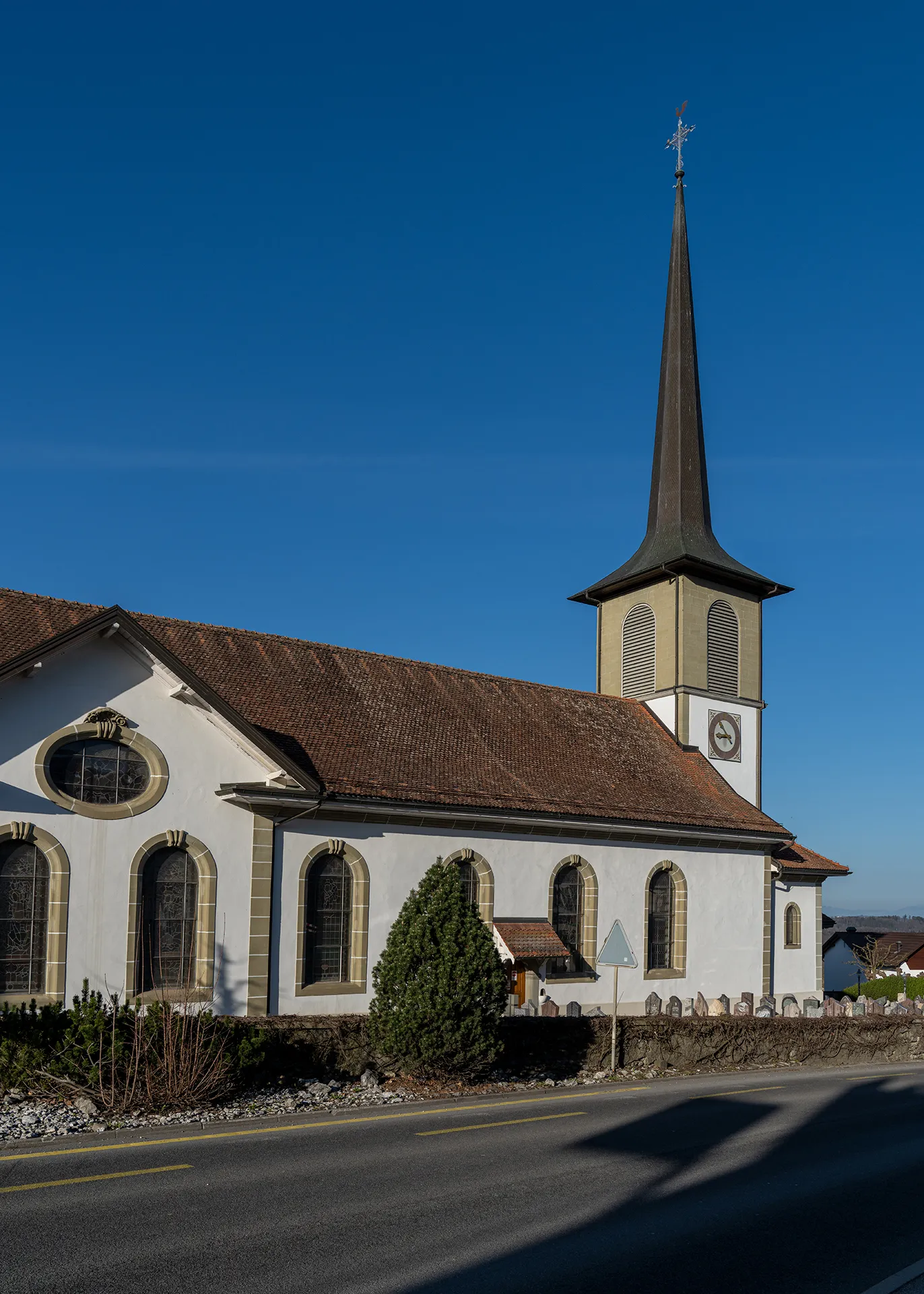 Photo showing: Kirche in Giffers (FR)