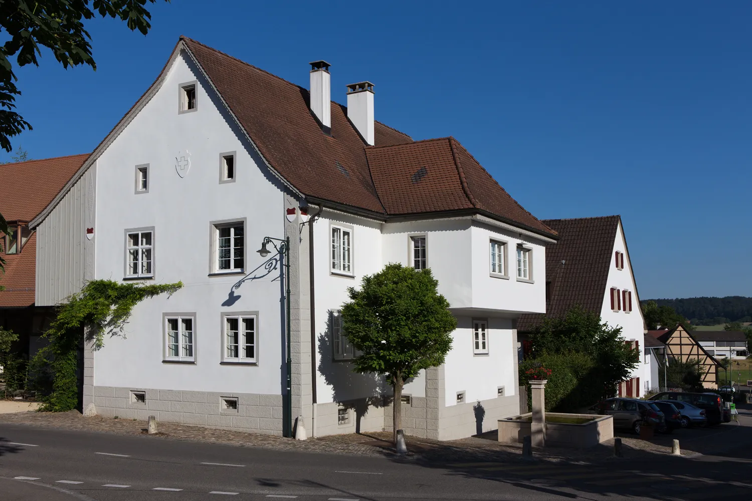Photo showing: Ehemaliger Gasthof "Engel" in Rodersdorf