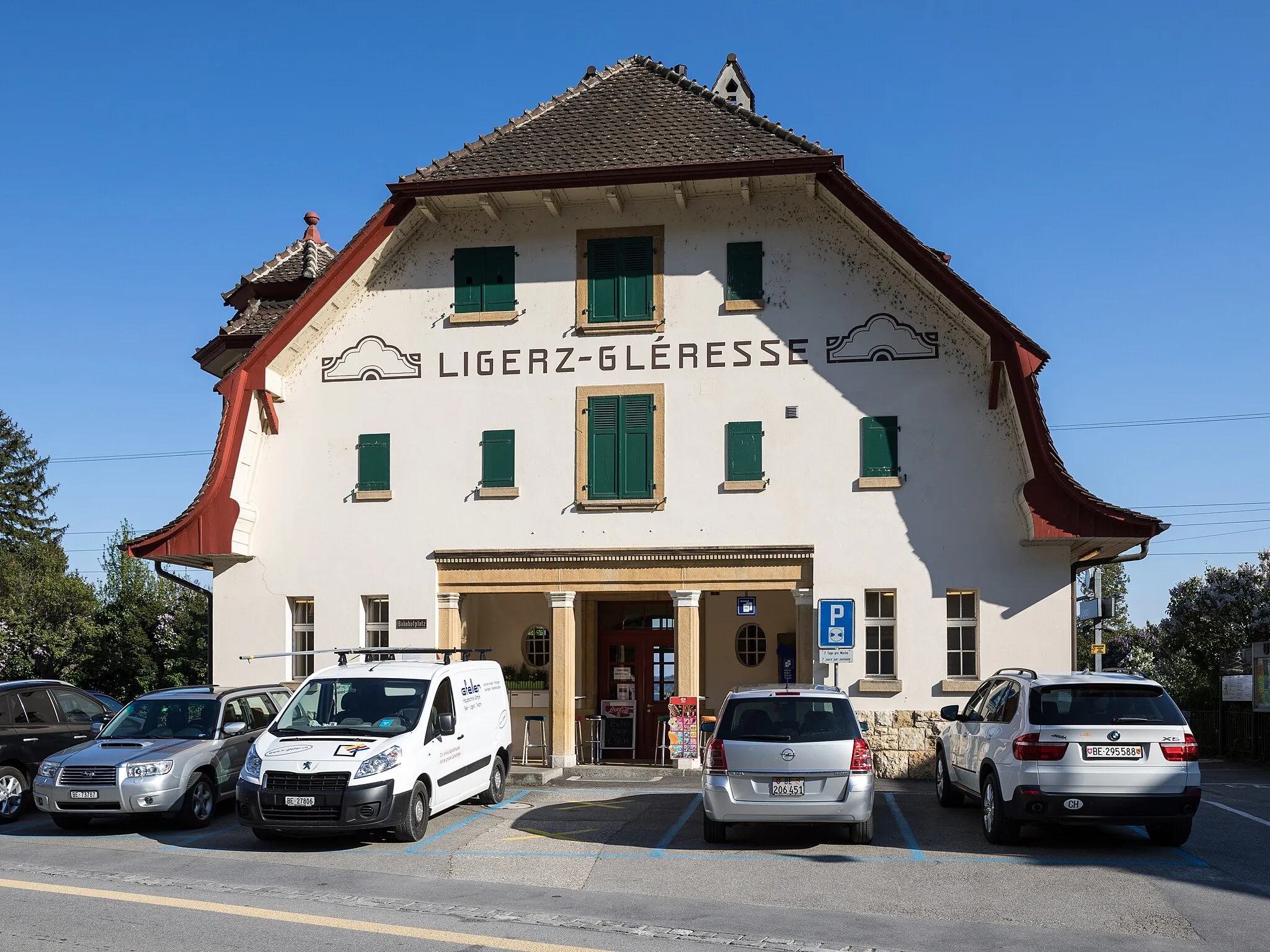 Photo showing: Bahnhof Ligerz