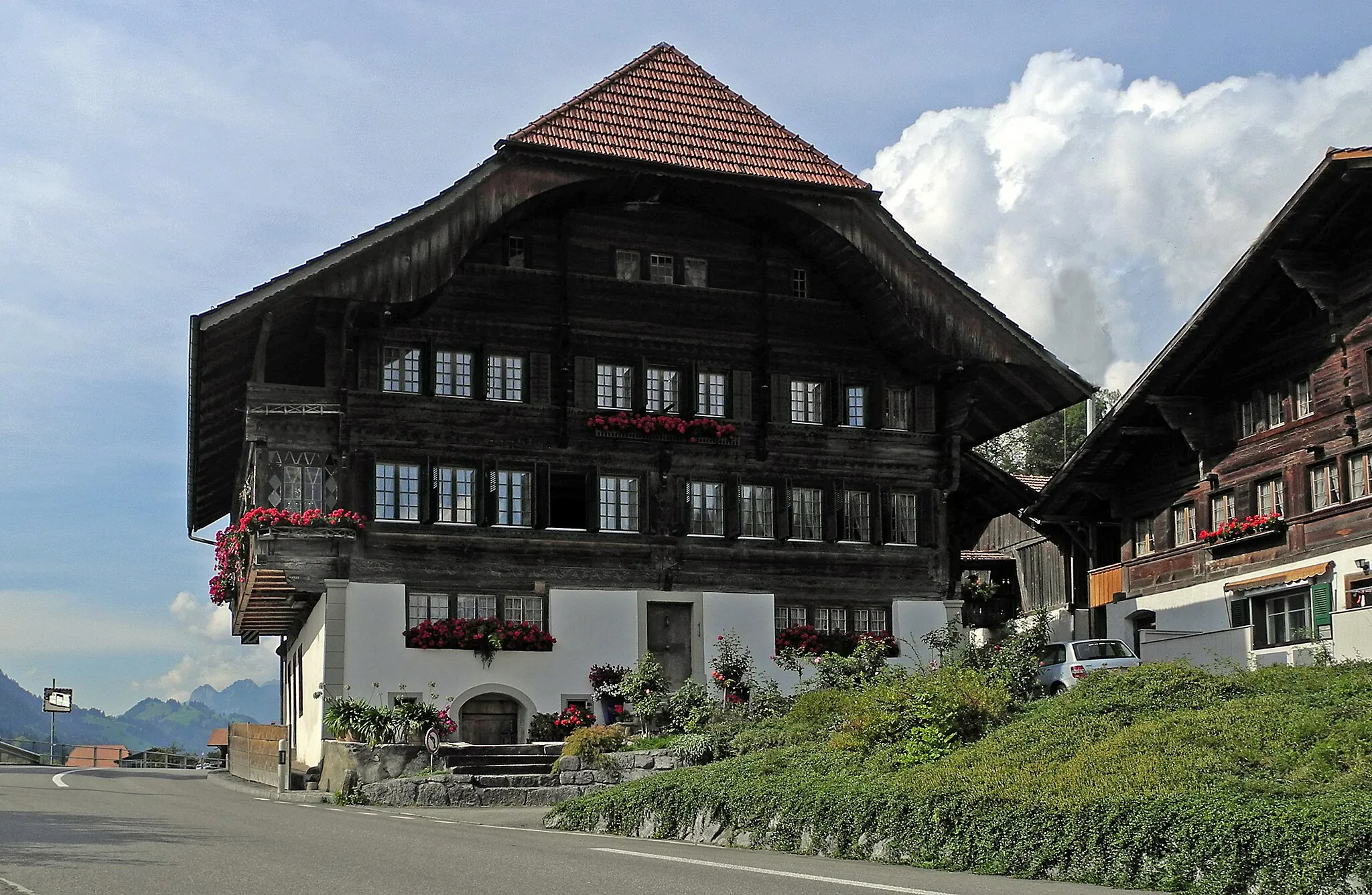 Photo showing: Erlenbach im Simmental, Platzhaus