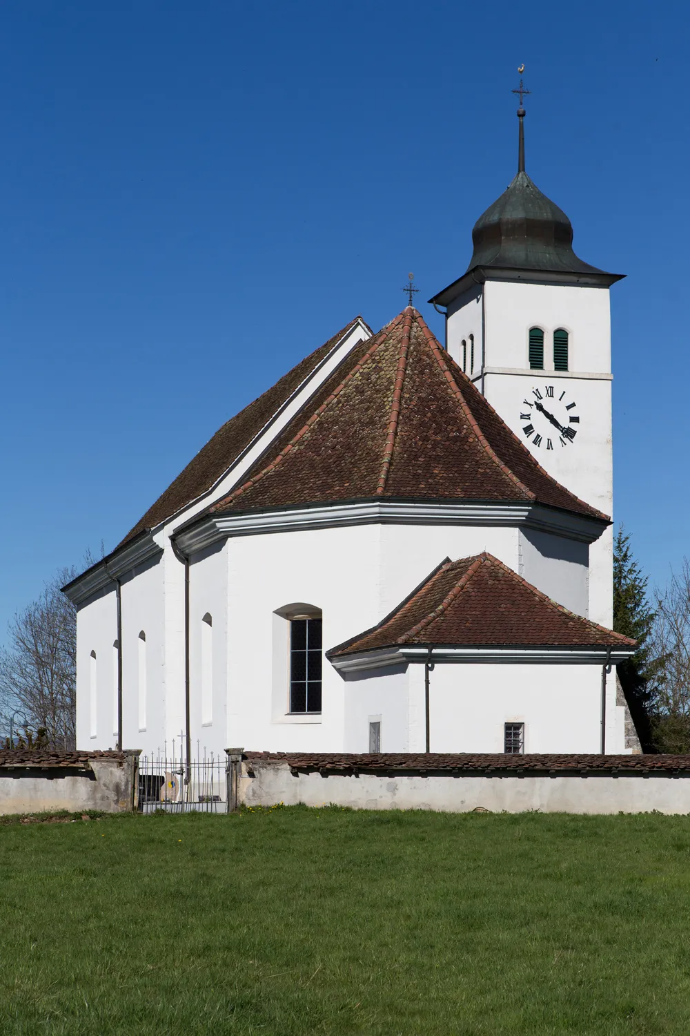Photo showing: Kirche Sankt Blaise in Corban (JU)
