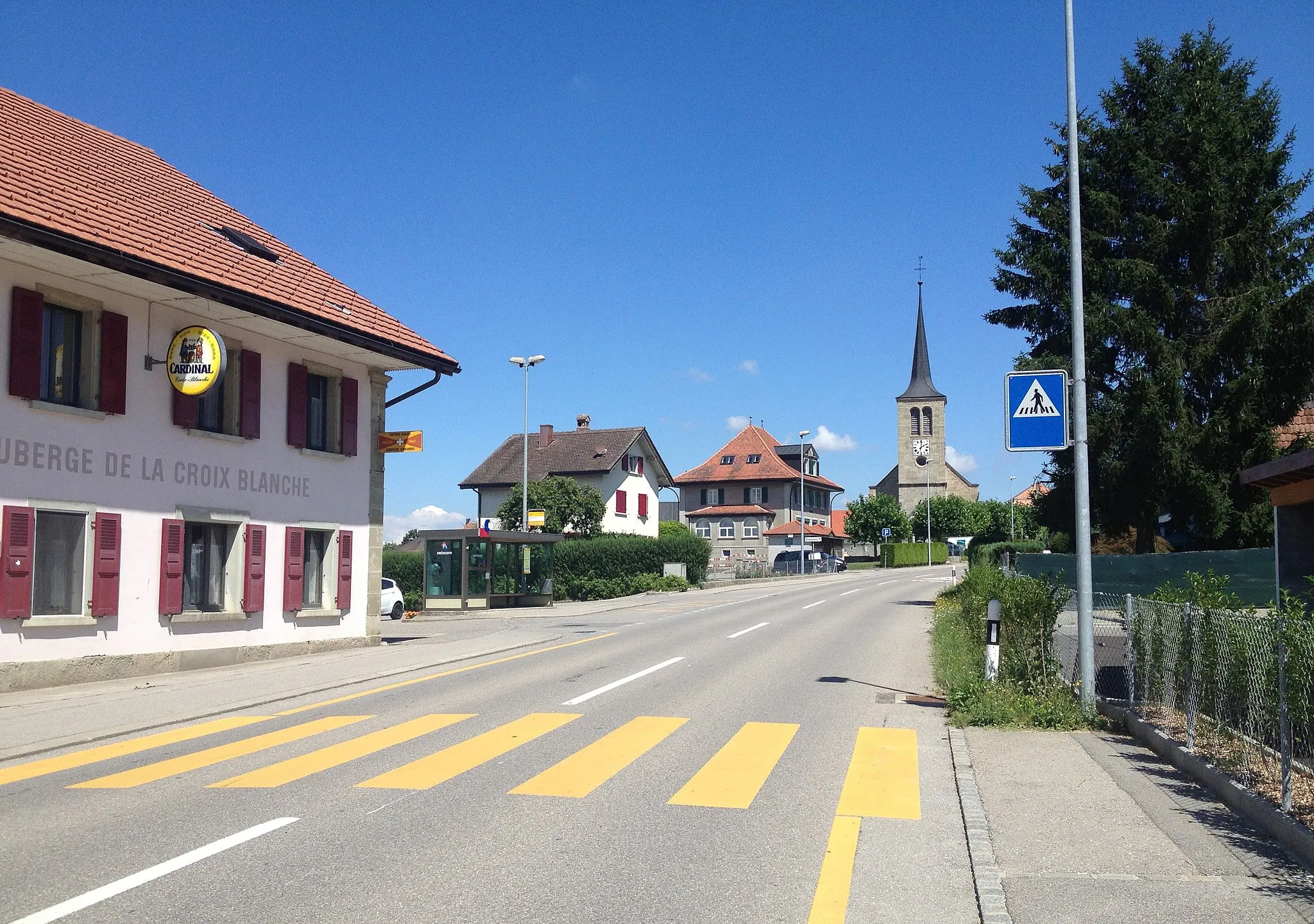 Photo showing: Châtonnaye dans le canton de Fribourg en Suisse.