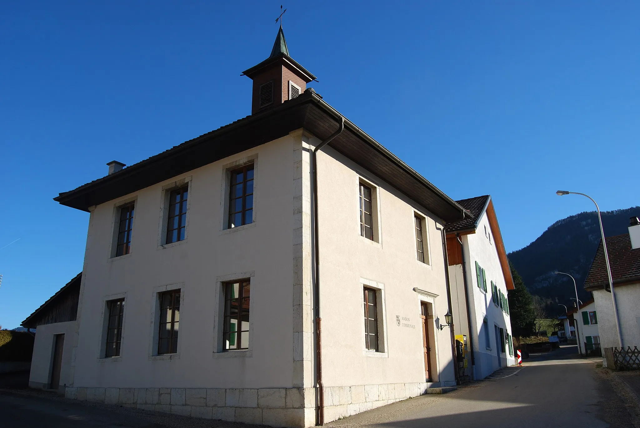 Photo showing: Municipal administration Eschert, canton of Bern, Switzerland