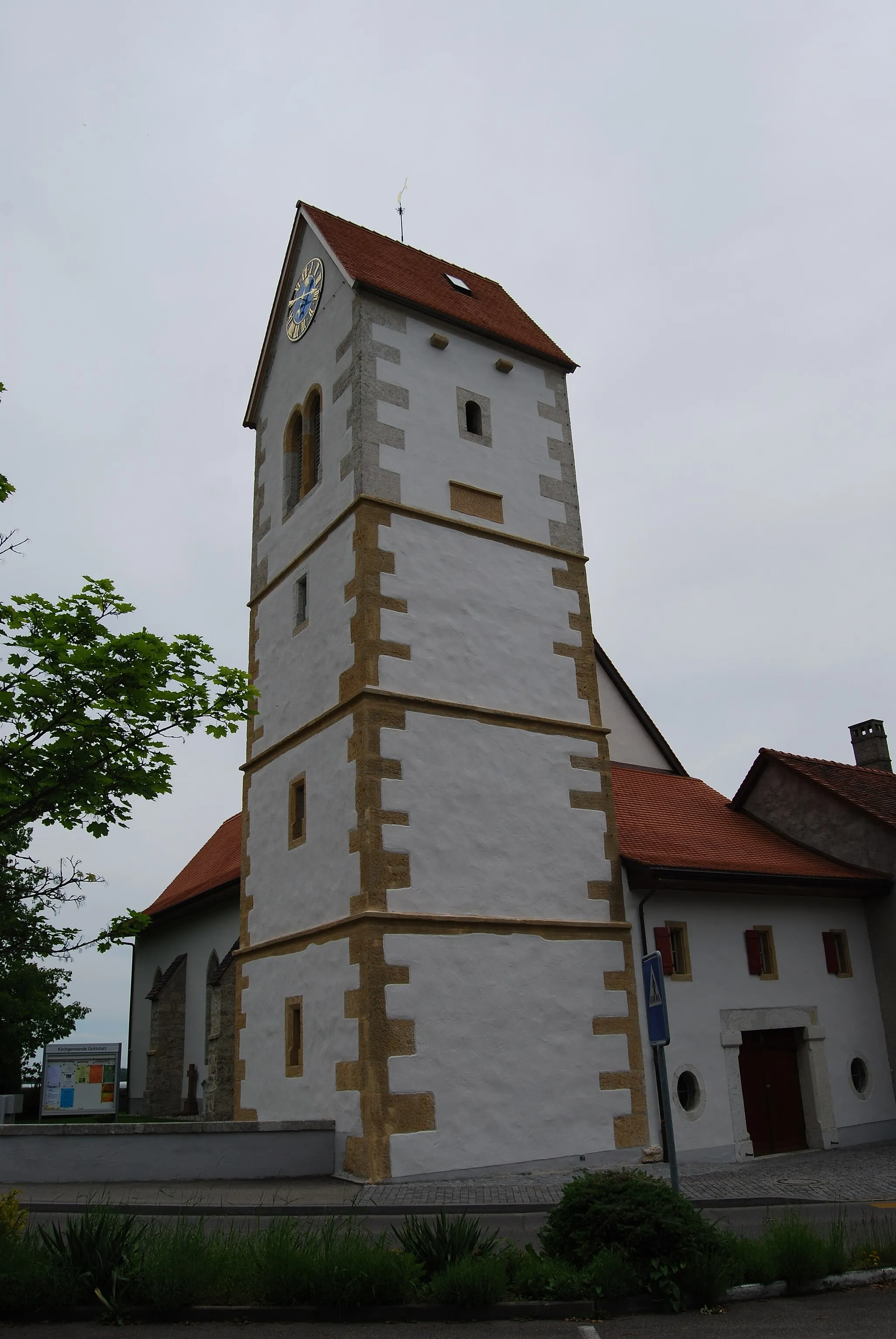 Photo showing: Monastery Church Gottstatt, Orpund, canton of Bern, Switzerland