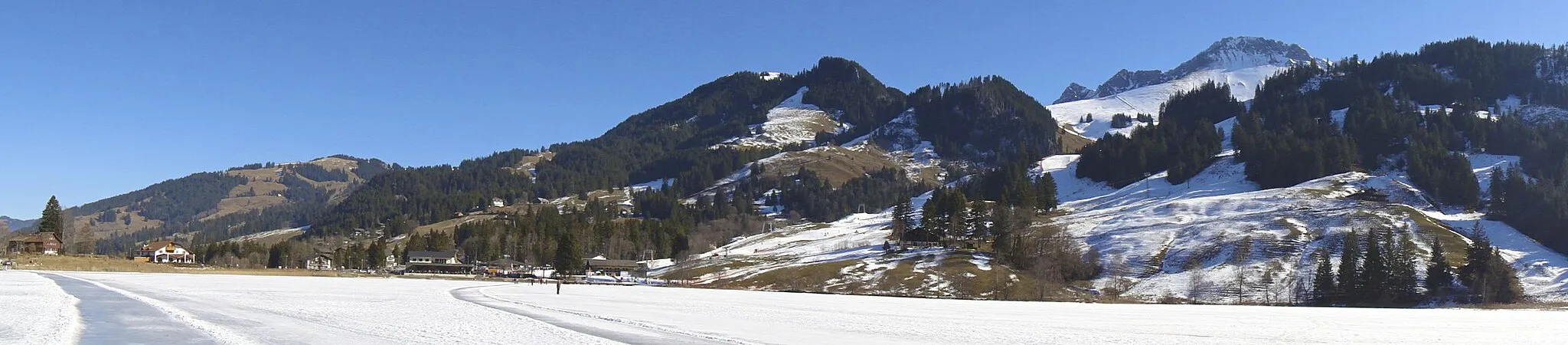 Photo showing: Schwarzsee, Plaffeien, Freiburger Alpen