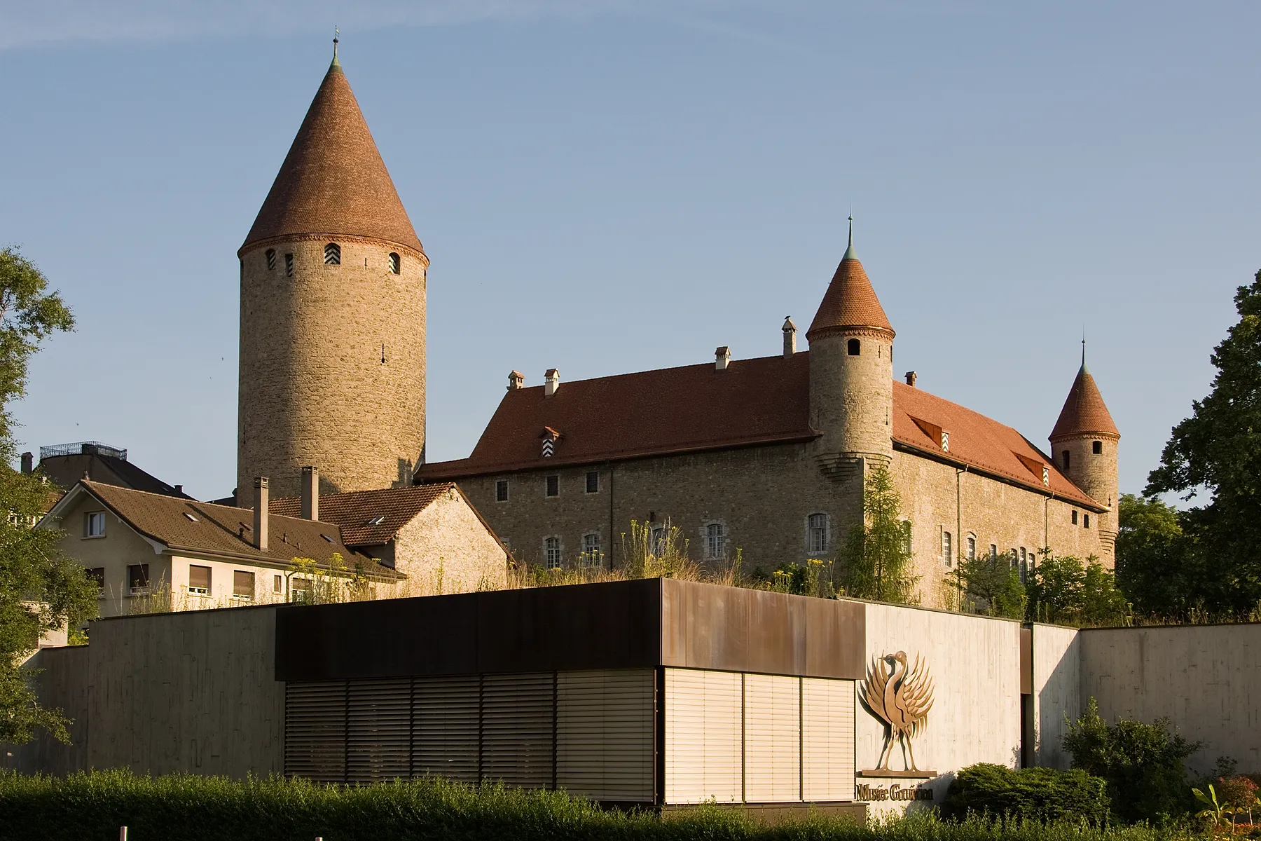 Photo showing: Schloss Bulle und Museum vom Greyerzerland