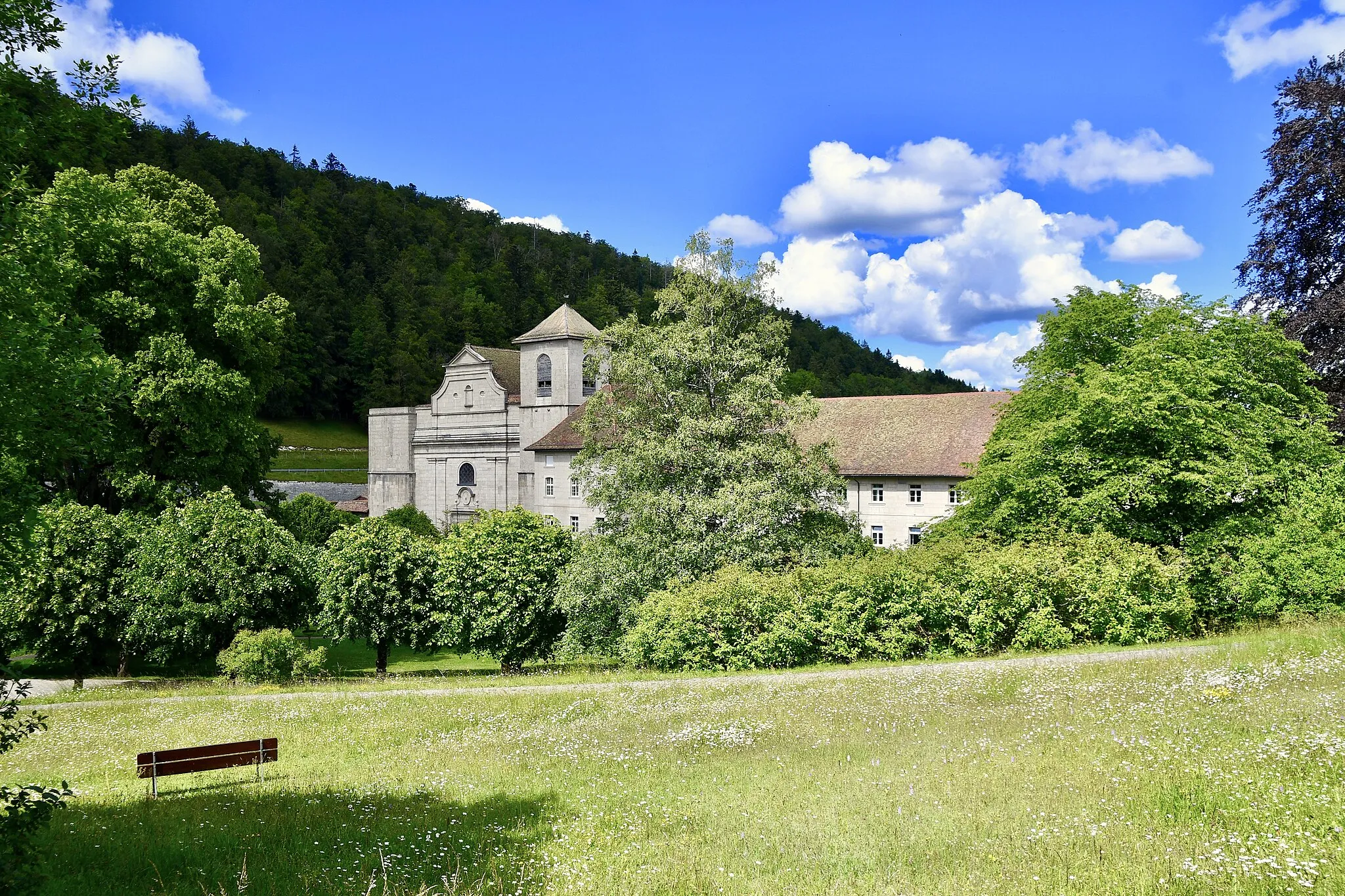 Photo showing: L'abbaye de Bellelay, en Suisse.