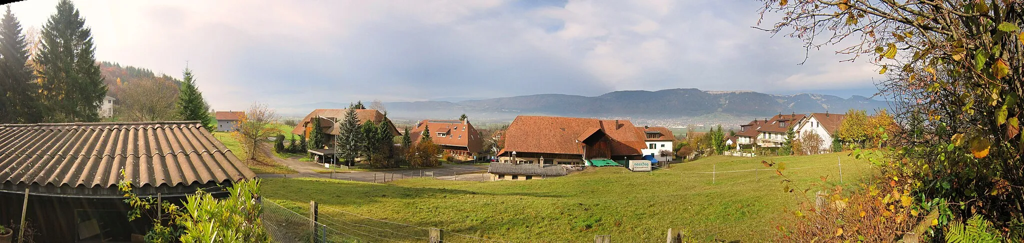 Photo showing: panorama from arch switzerland