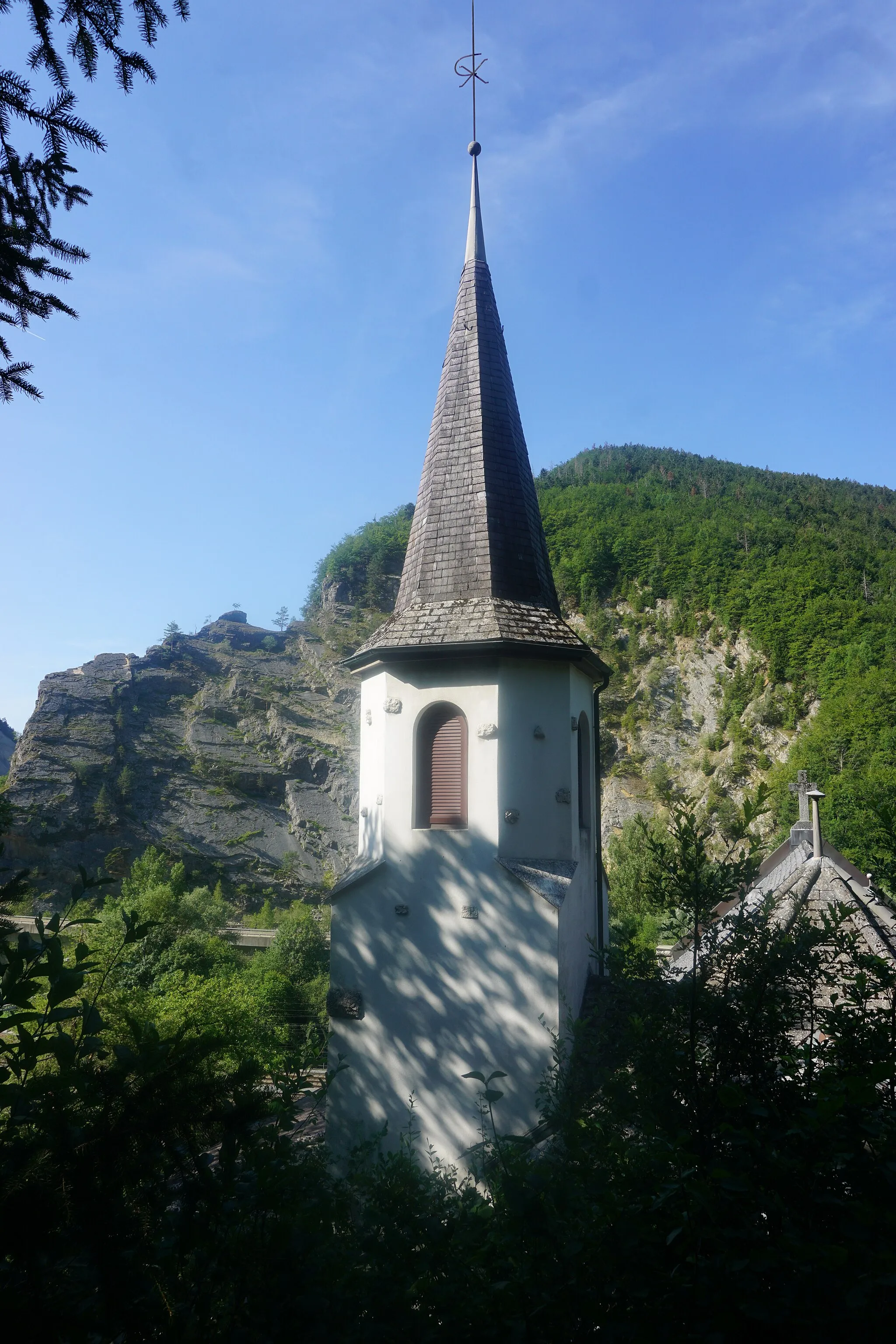 Photo showing: Turm der Kapelle