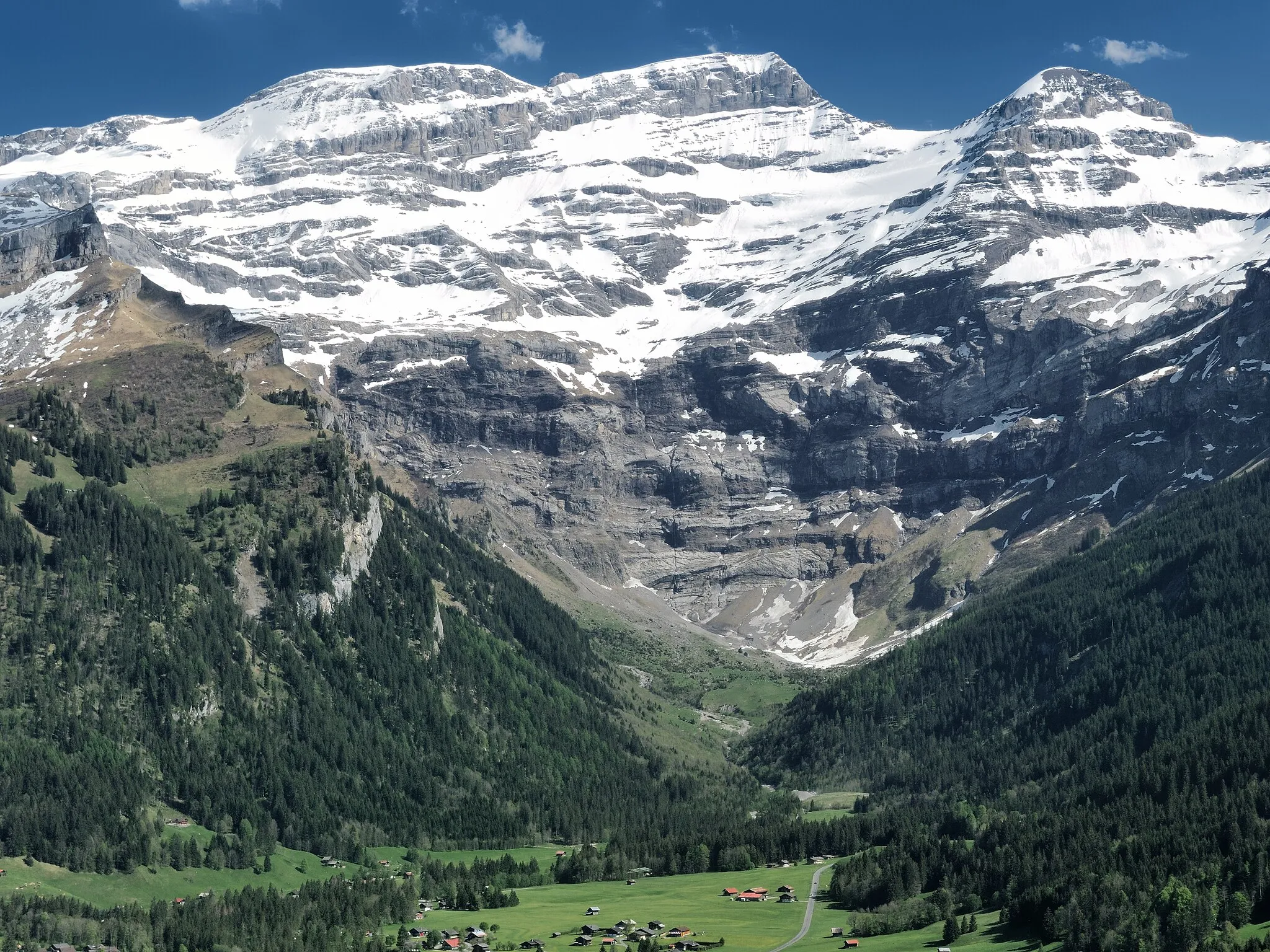 Photo showing: Diablerets north wall