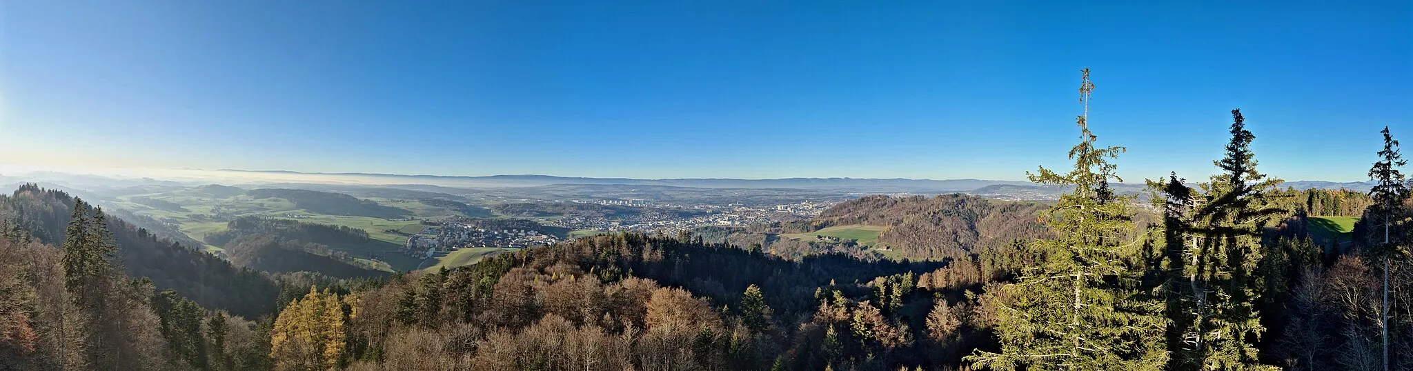Photo showing: Panorama vom Ulmizbergturm