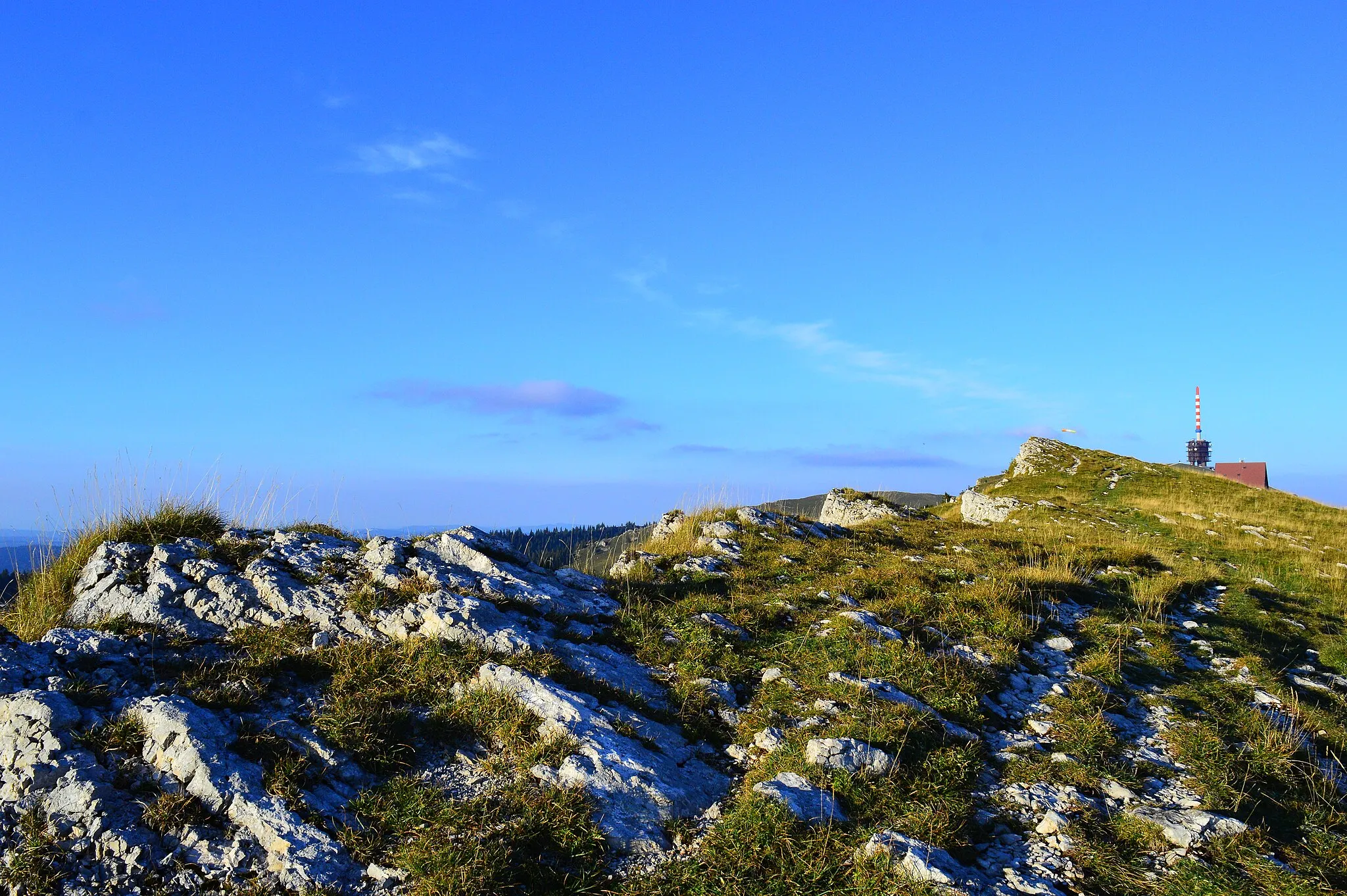 Photo showing: Auf dem Chasseral-Gipfel, Kanton Bern