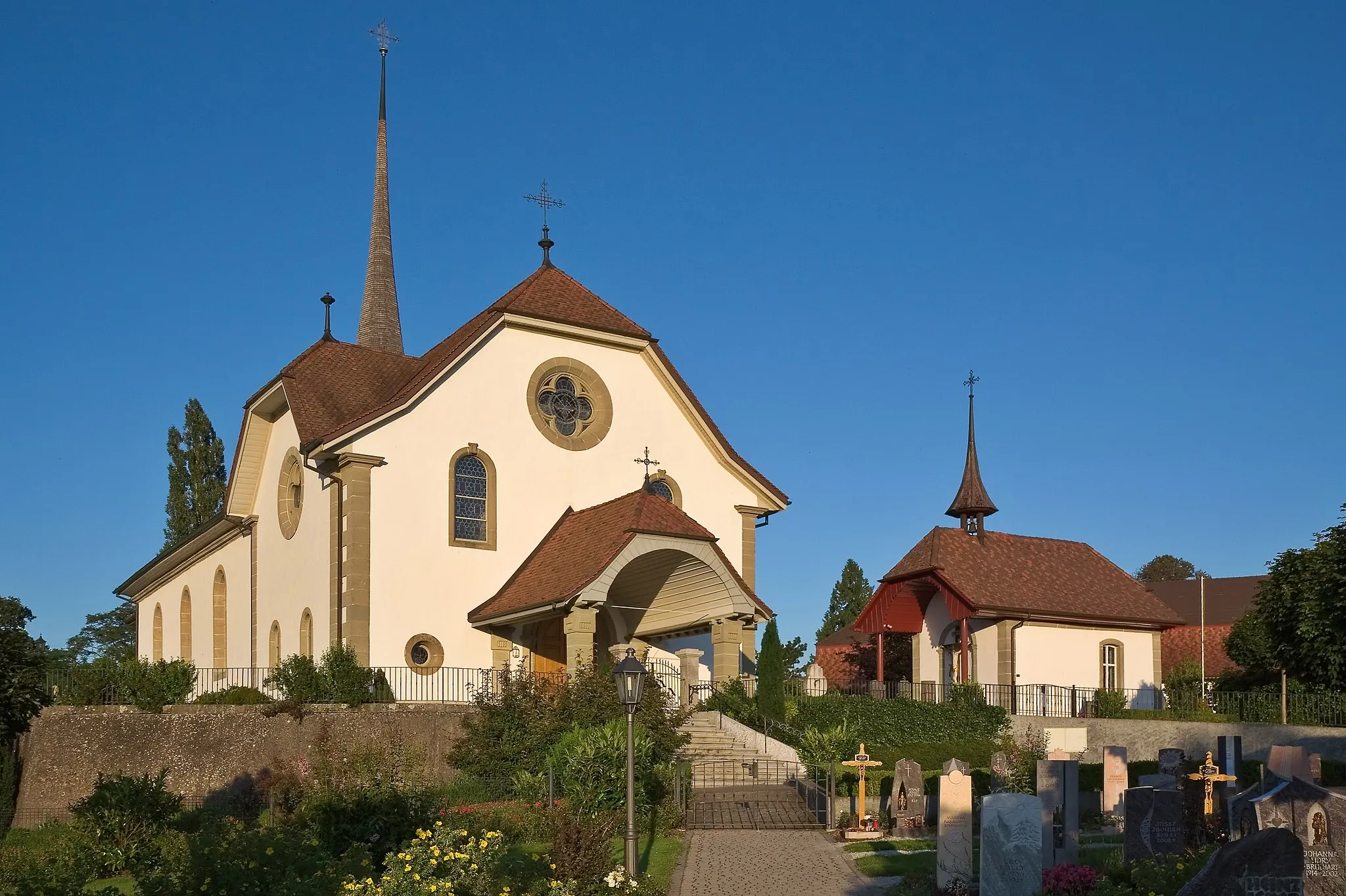 Photo showing: Die Pfarreikirche Sankt Jakob