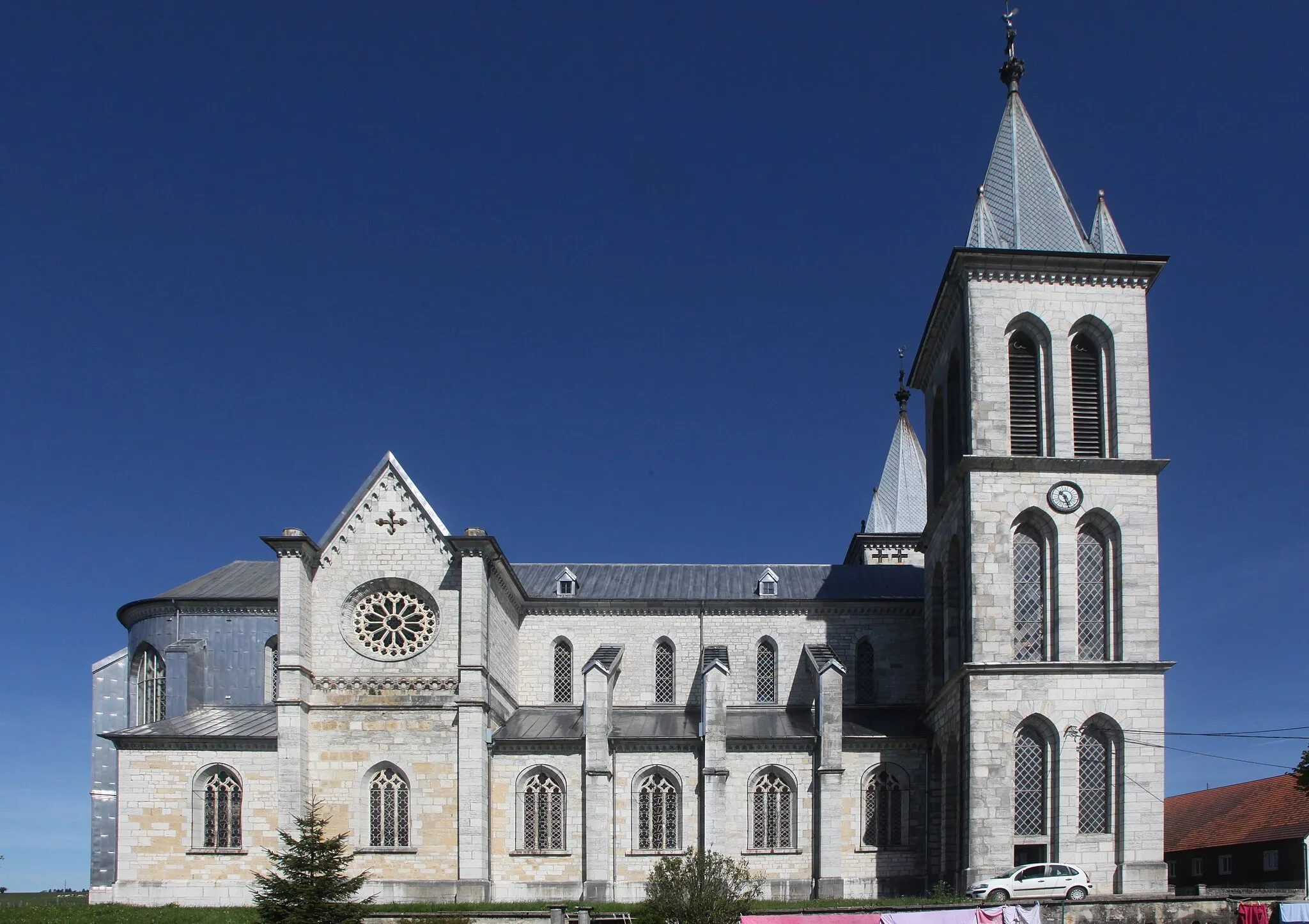 Photo showing: Église de Boujailles (Doubs).