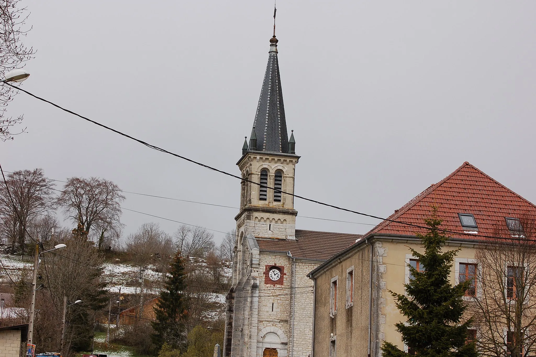 Photo showing: The church of Sainte-Foy to the Allies (25).