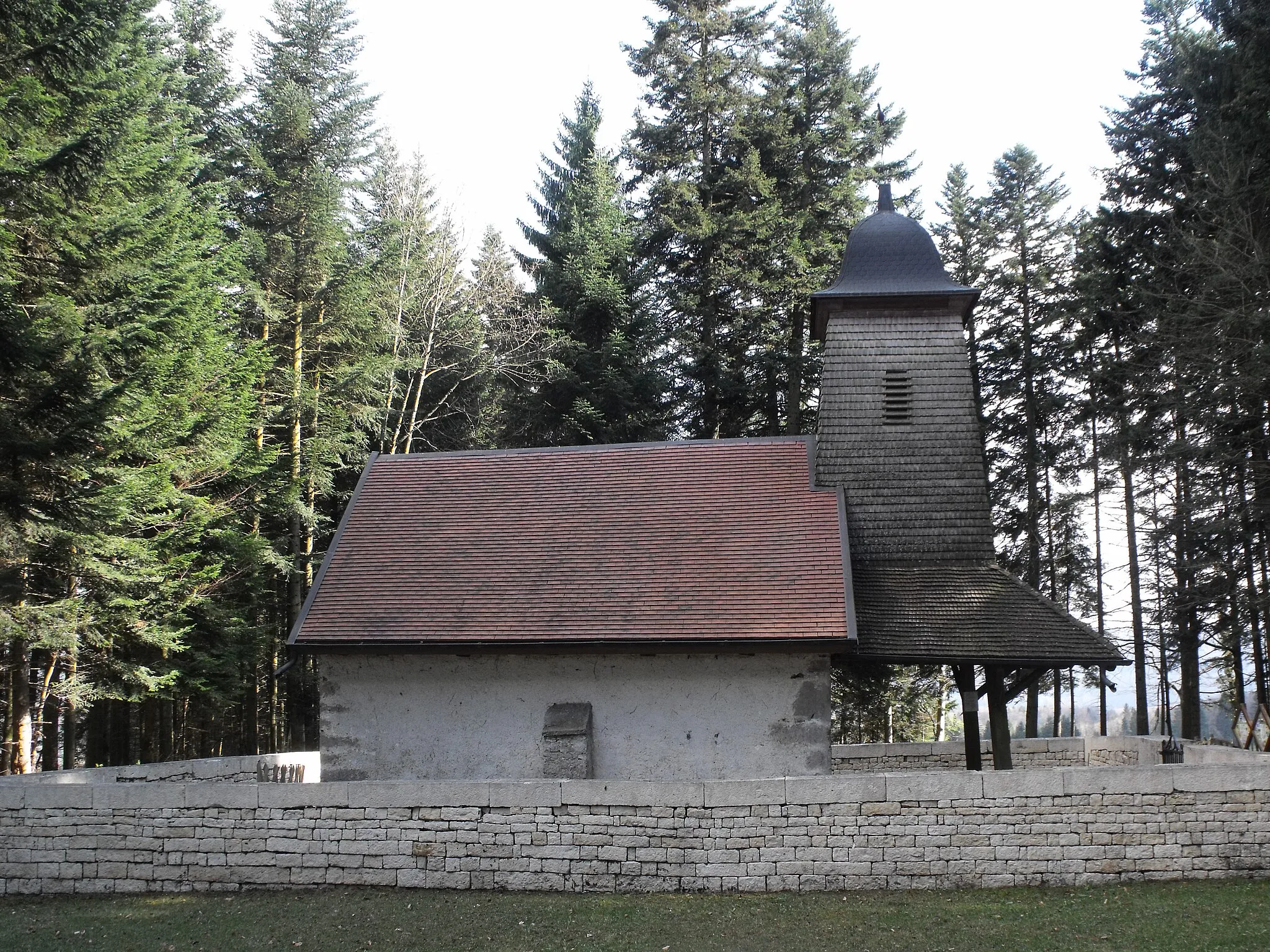 Photo showing: Chapelle Saint-Roch d'Urtière, Doubs, France