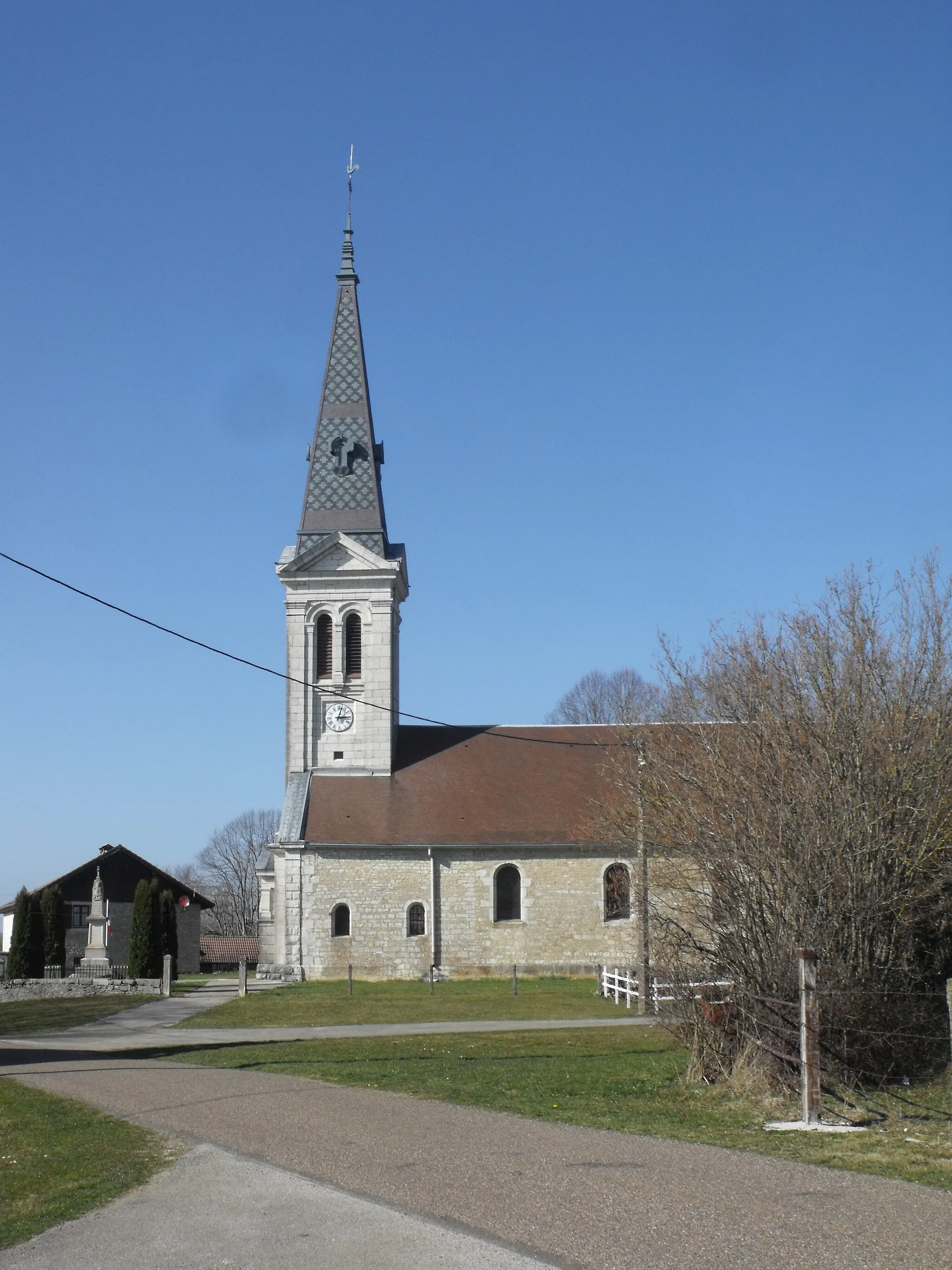 Photo showing: Eglise de Villers-la-Combe, Doubs, France