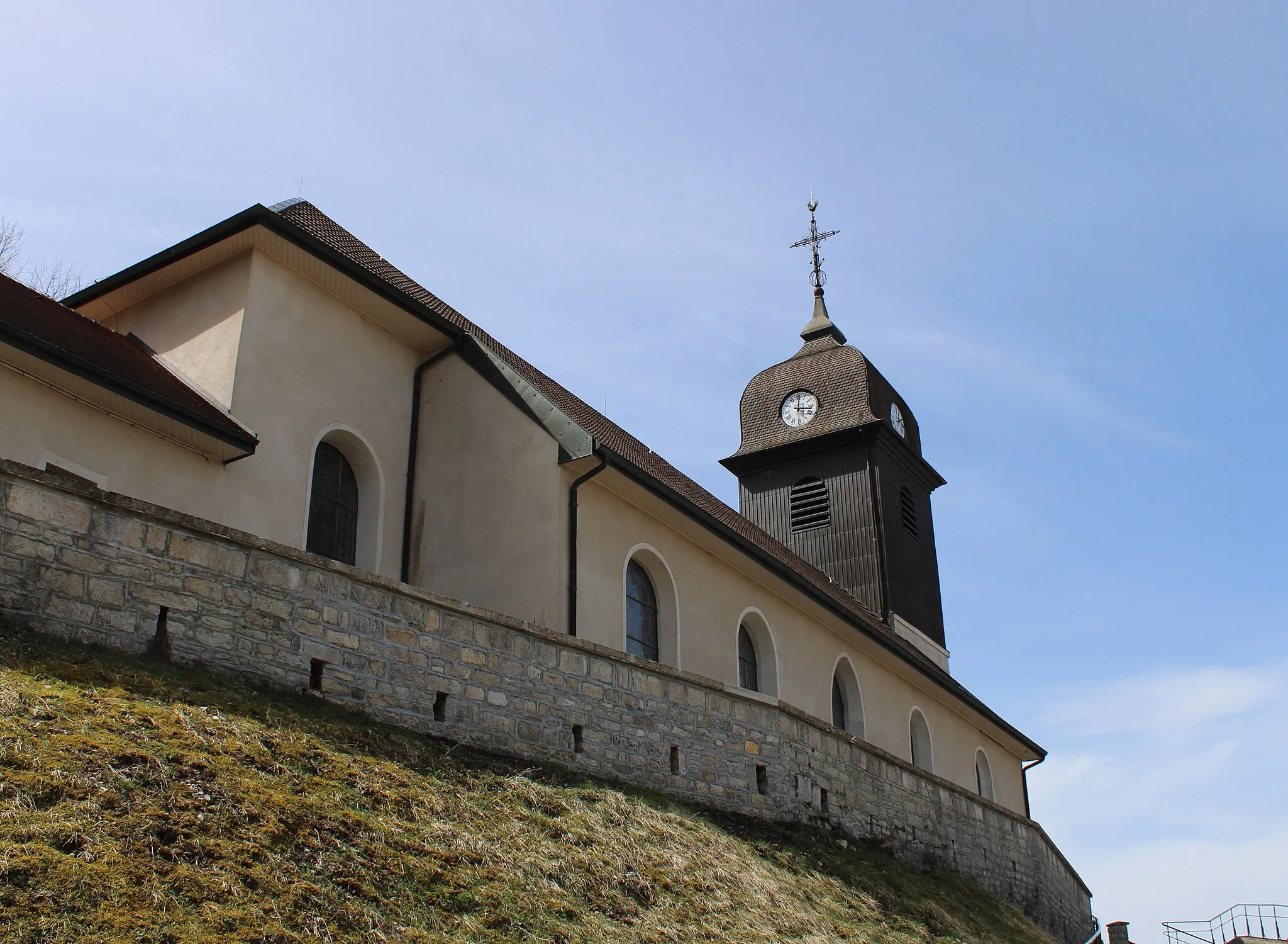 Photo showing: L'église de Sombacour