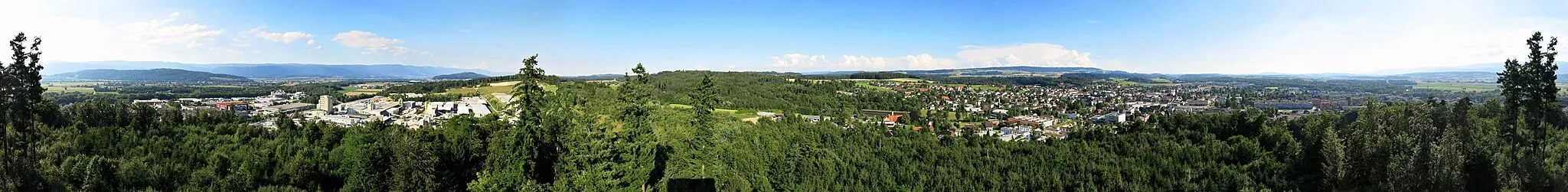 Photo showing: 360° Panorama vom Lysser Aussichtsturm